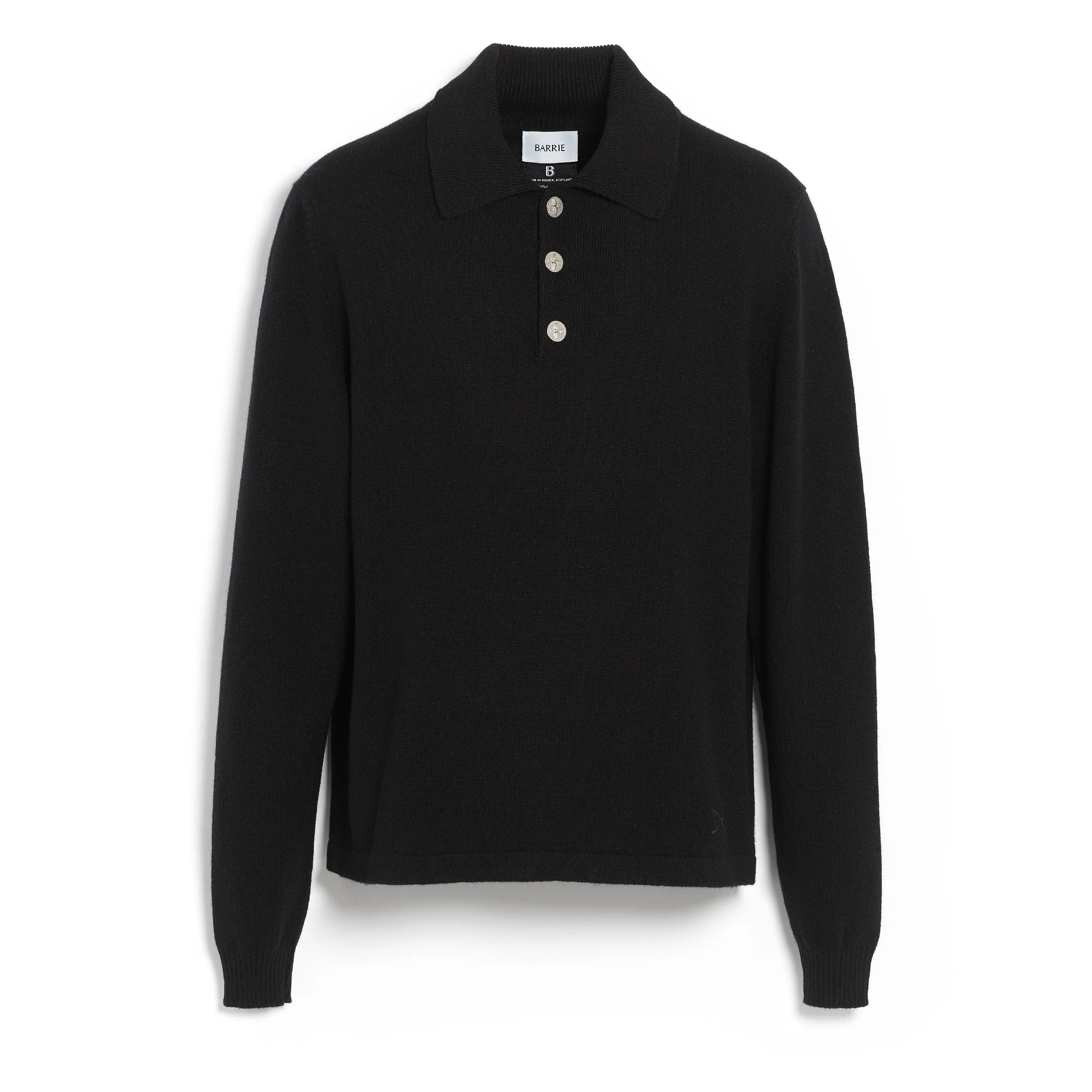Pull B Label à col polo en cachemire sold by Barrie