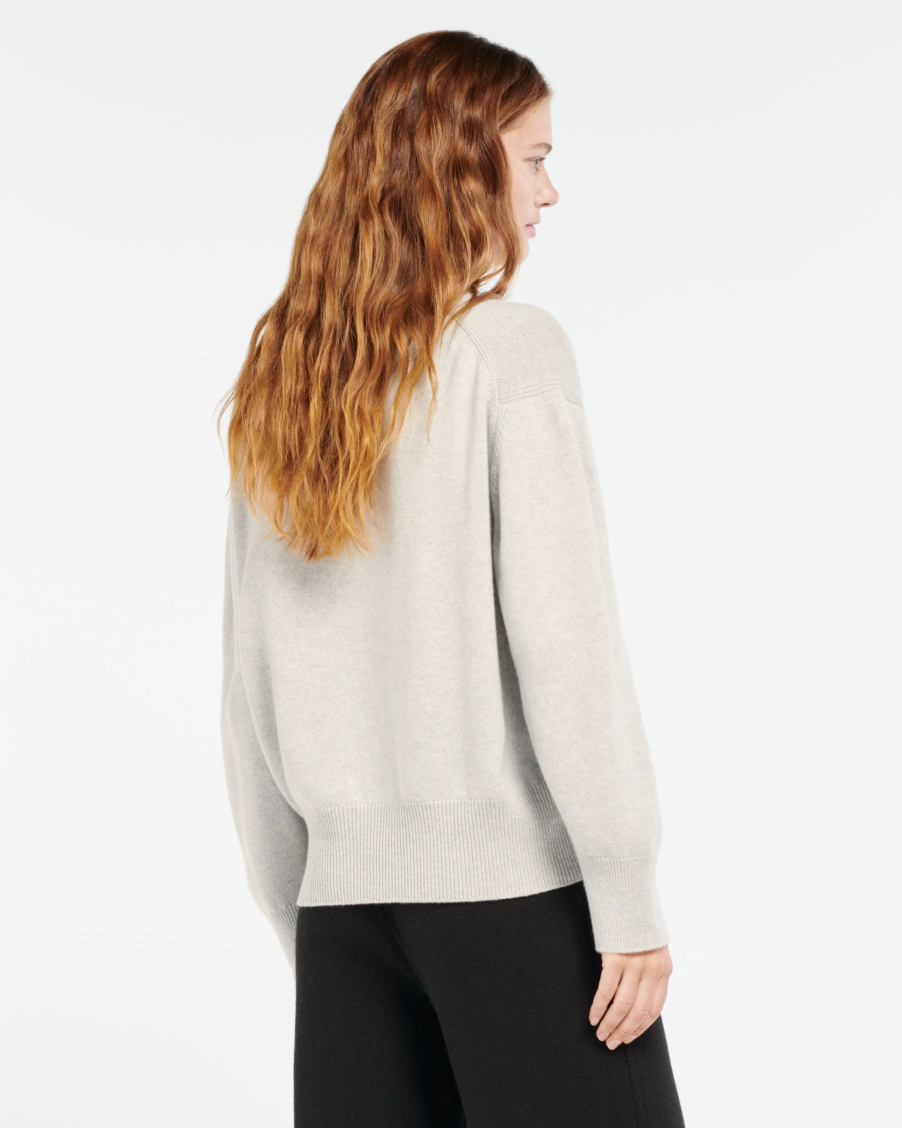 Pull à col polo en cachemire sold by Barrie product image thumbnail 4