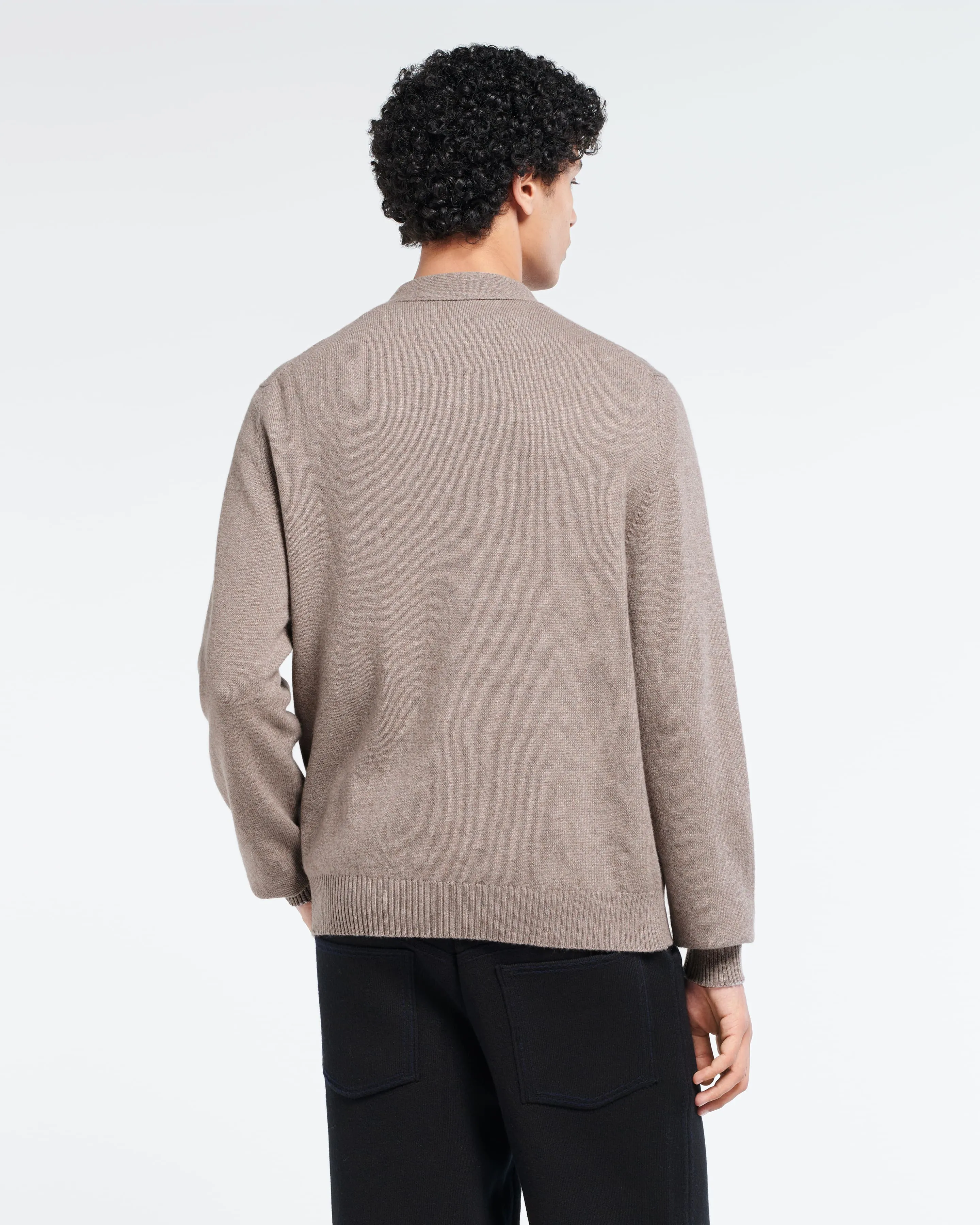 Cardigan B Label en cachemire sold by Barrie product image thumbnail 4