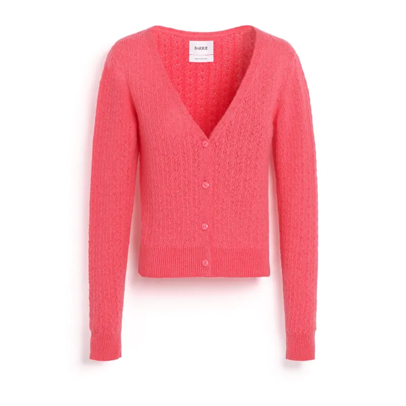 Cardigan en dentelle cachemire made by Barrie