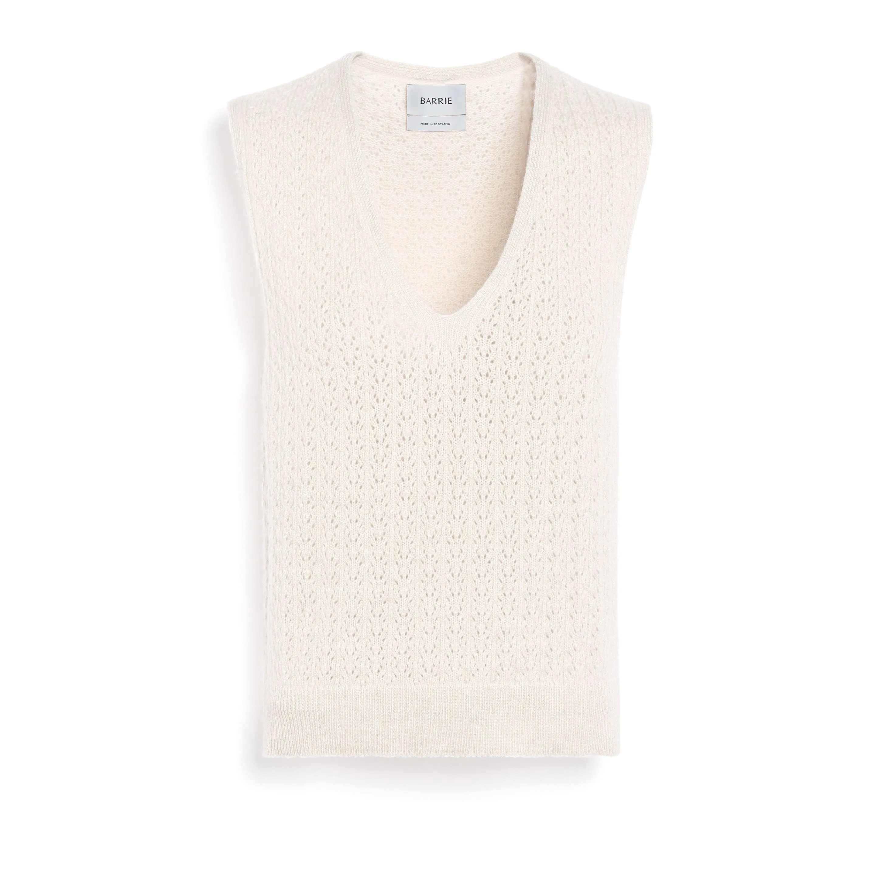 Top en dentelle cachemire sold by Barrie