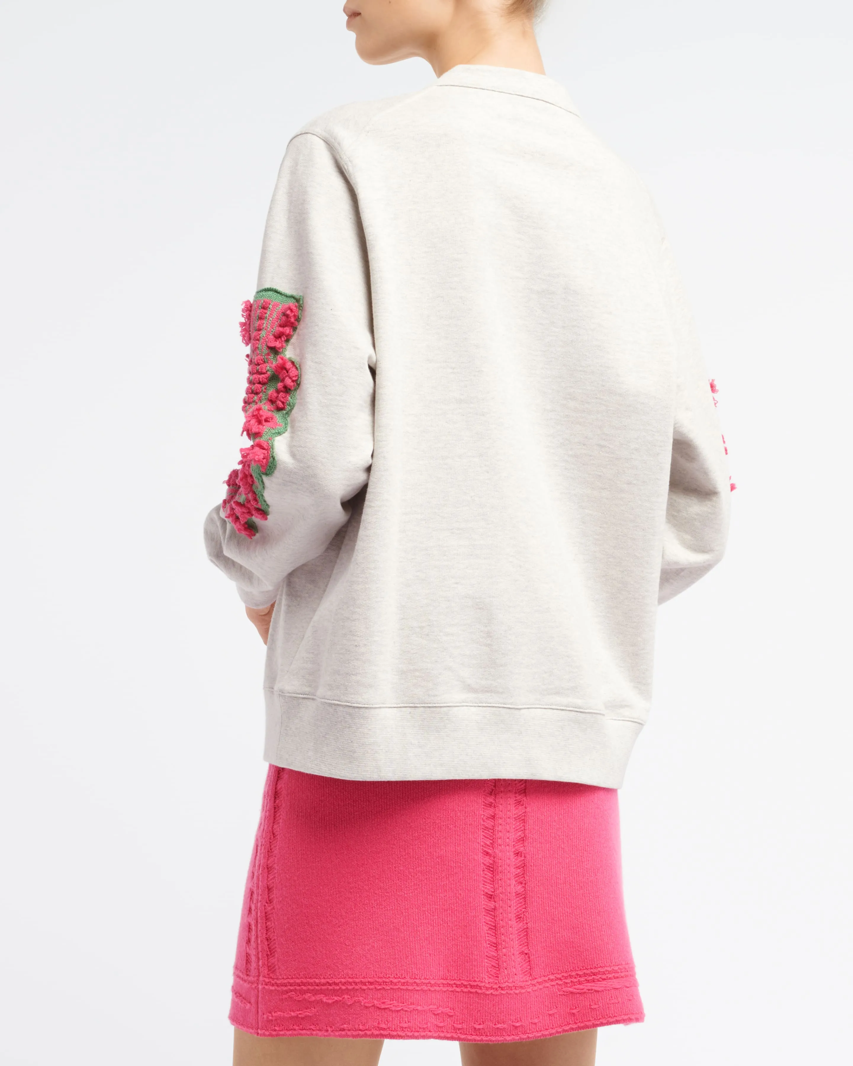 Cardigan en coton avec logo B en cachemire sold by Barrie product image thumbnail 4