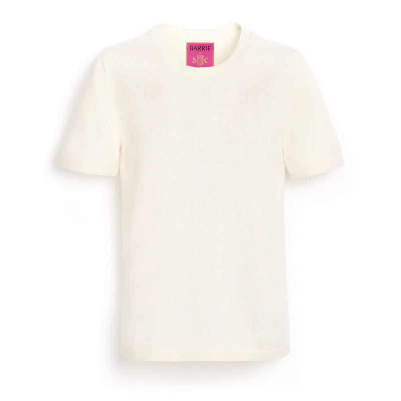 Top en cachemire et soie sold by Barrie