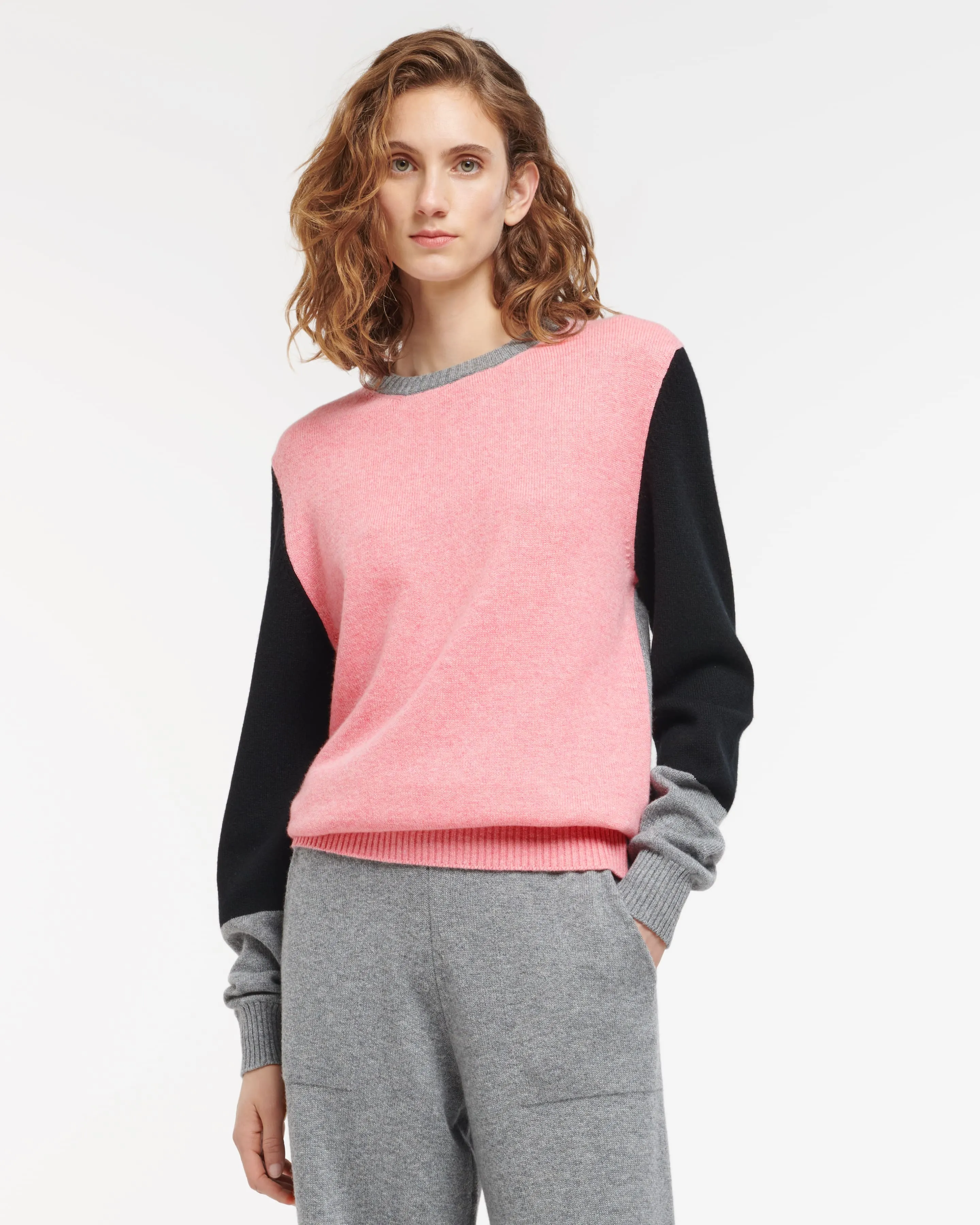 Pantalon coupe large en cachemire sold by Barrie product image thumbnail 2