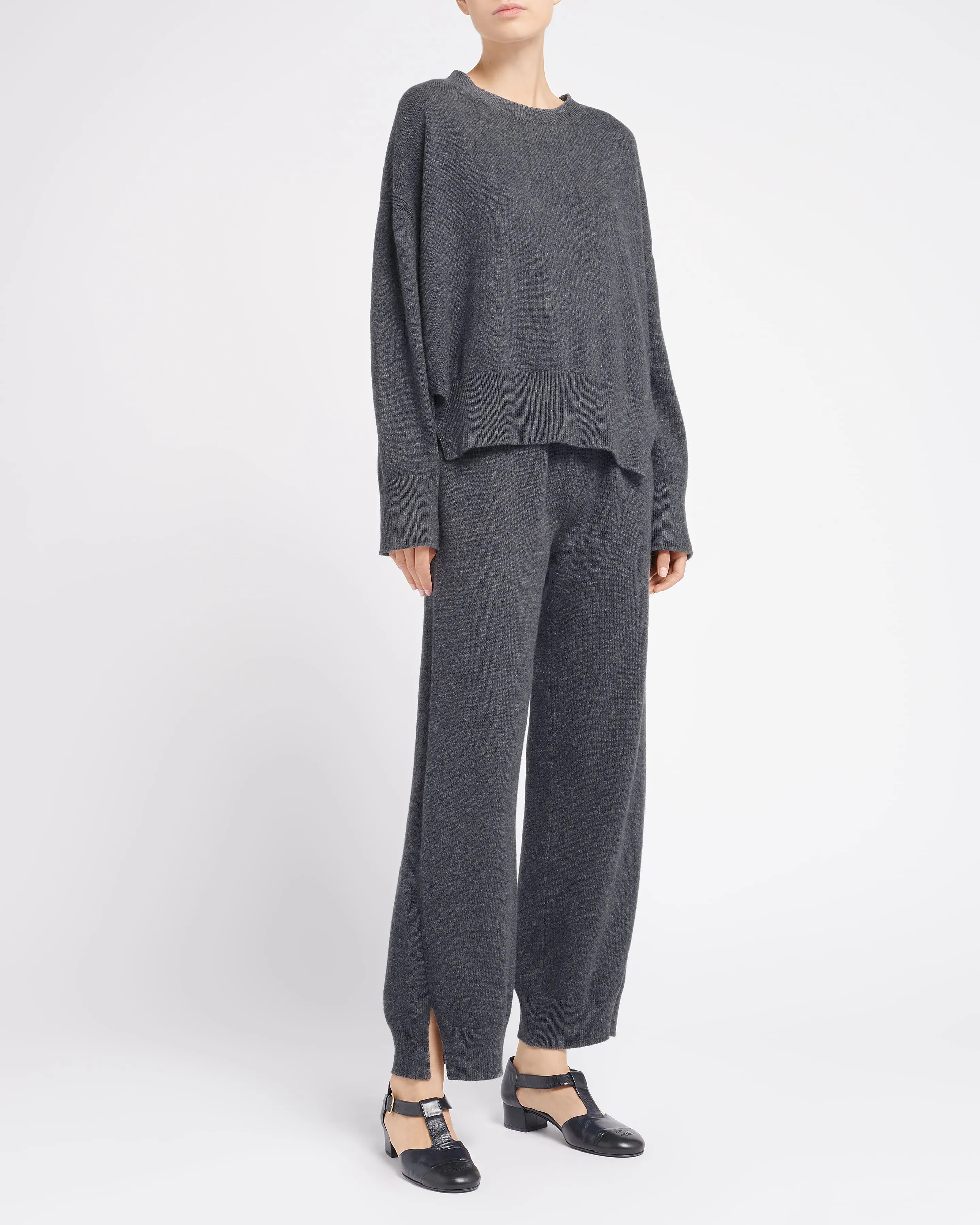 Pull col rond oversize en cachemire sold by Barrie product image thumbnail 5