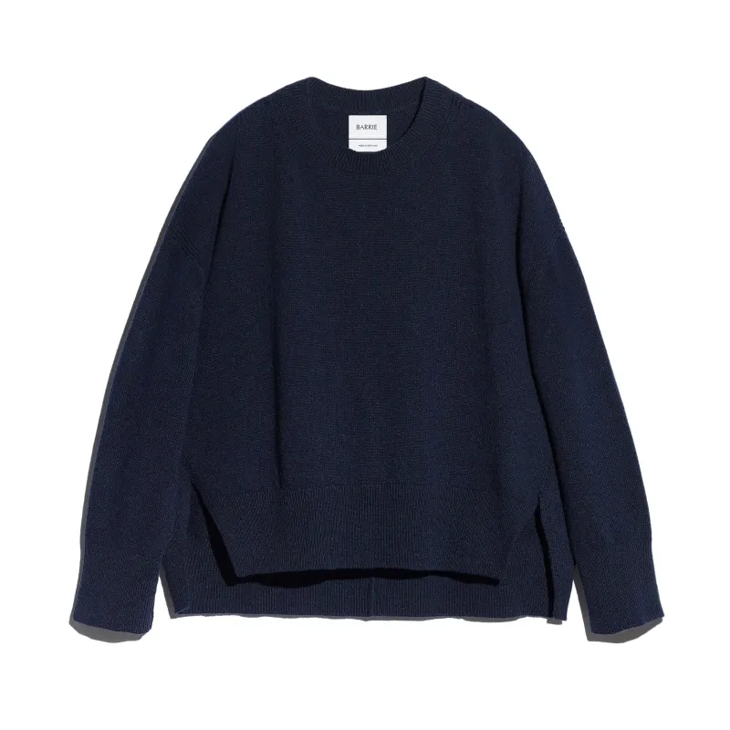 Pull col rond oversize en cachemire sold by Barrie