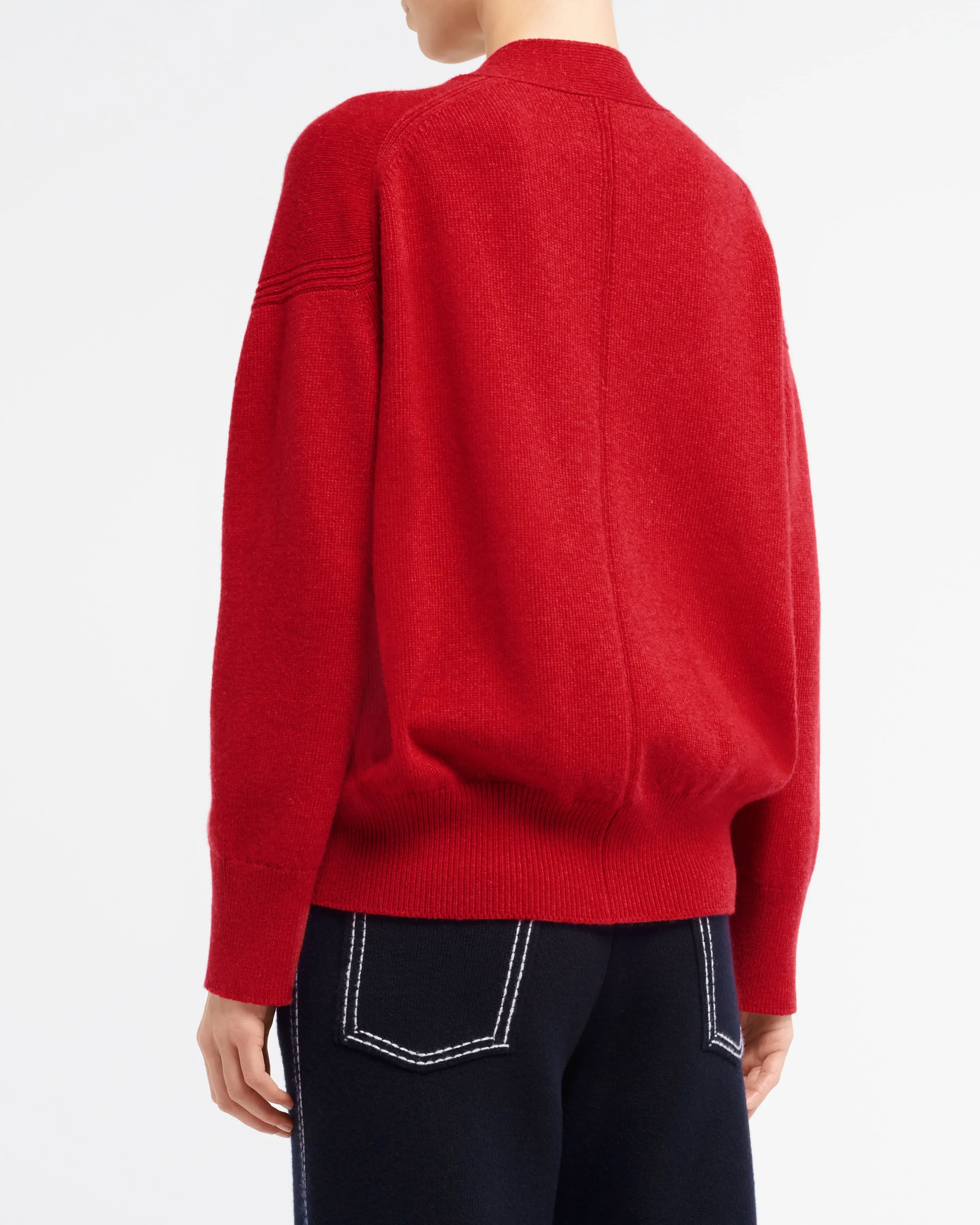 Cardigan iconique en cachemire sold by Barrie product image thumbnail 4