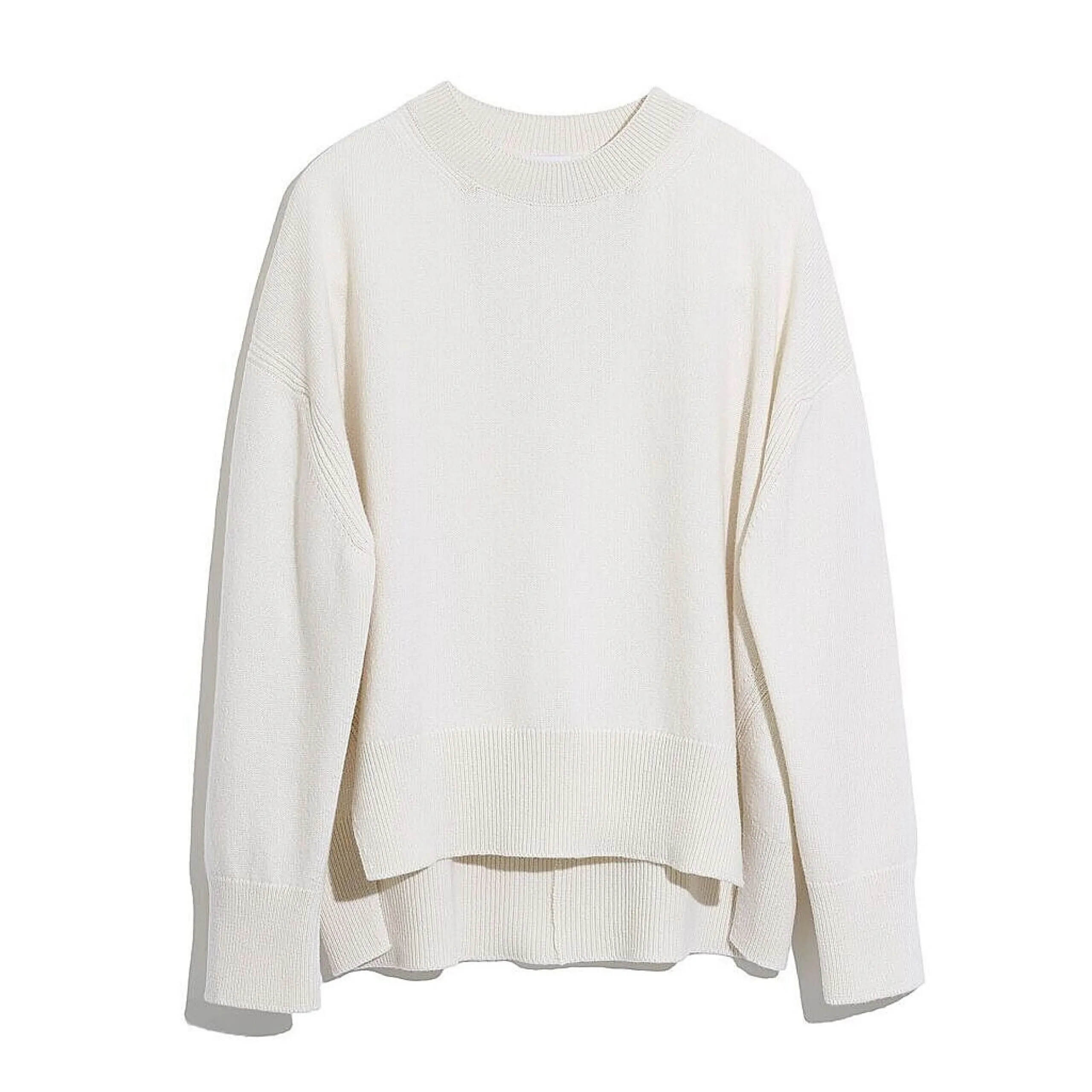 Pull col rond oversize en cachemire sold by Barrie