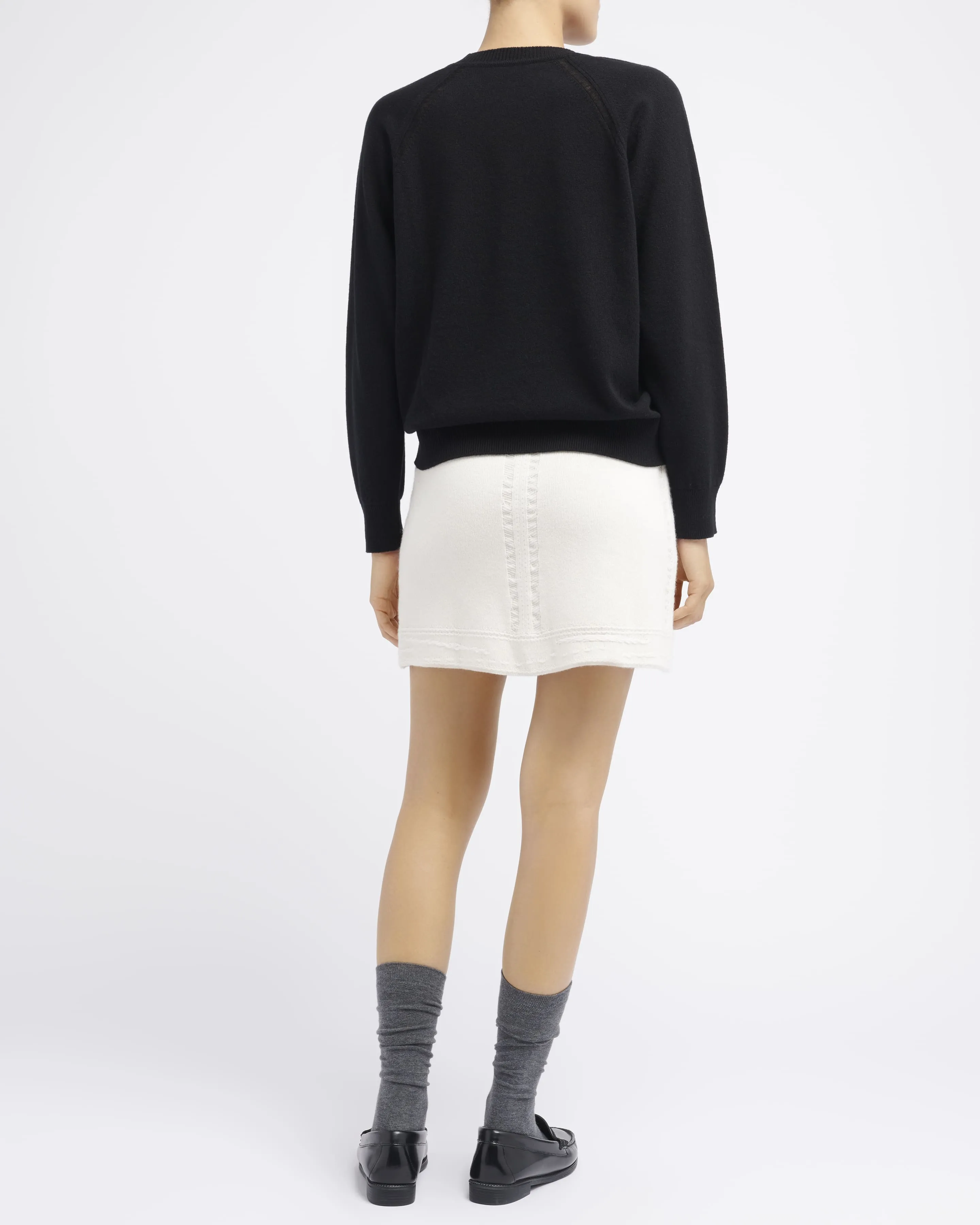 Pull col rond en cachemire sold by Barrie product image thumbnail 5