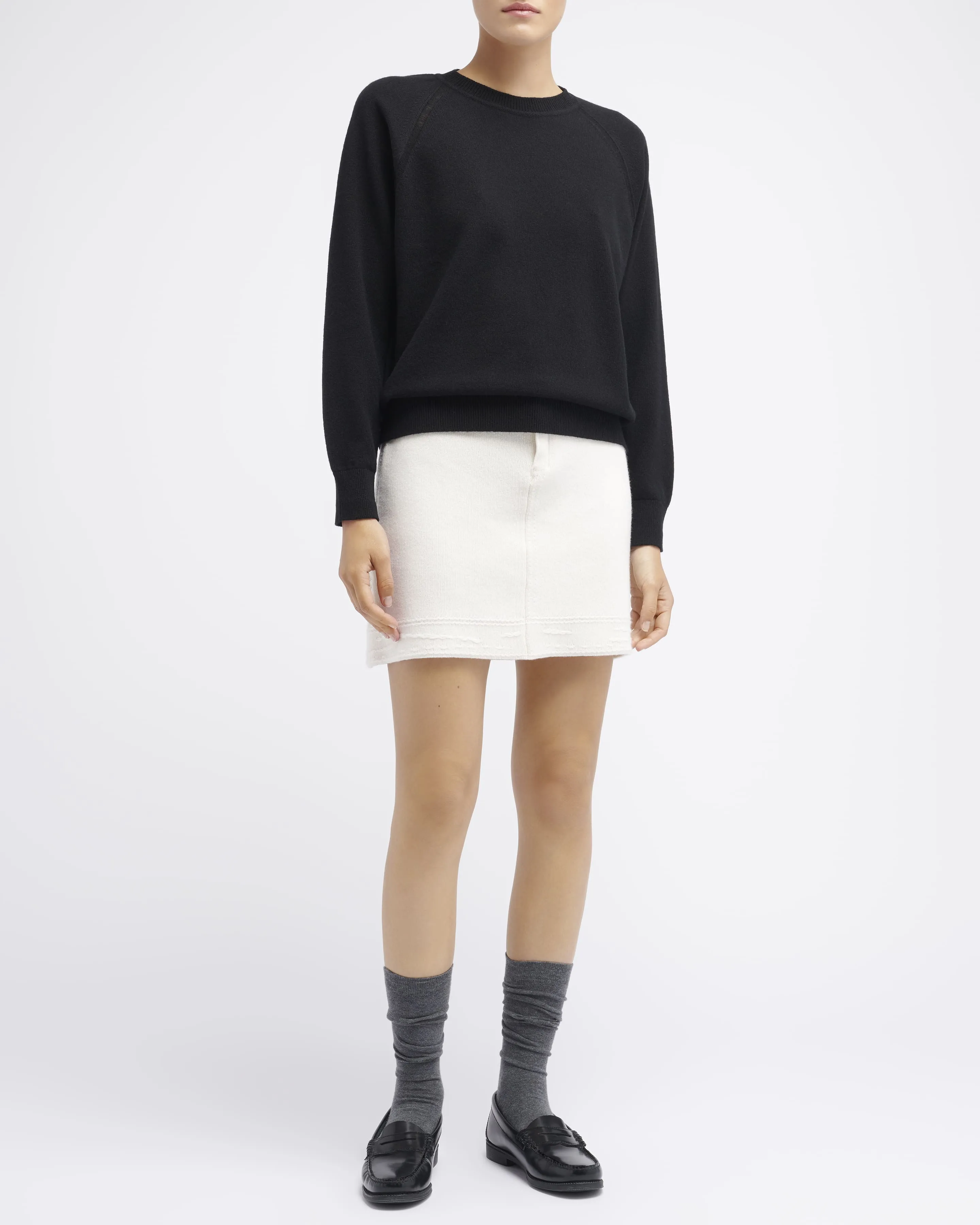 Pull col rond en cachemire sold by Barrie product image thumbnail 4