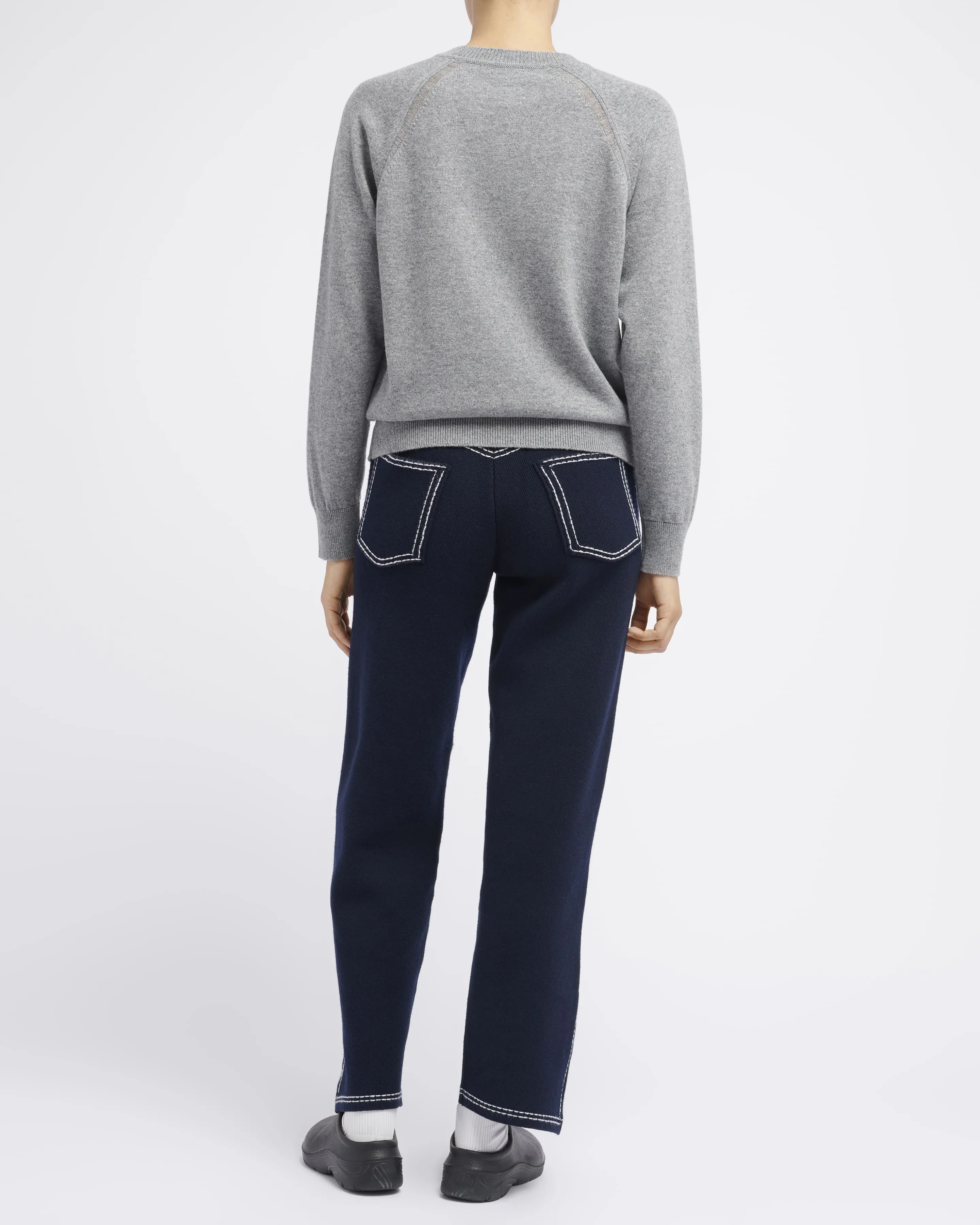 Pull col rond en cachemire sold by Barrie product image thumbnail 5