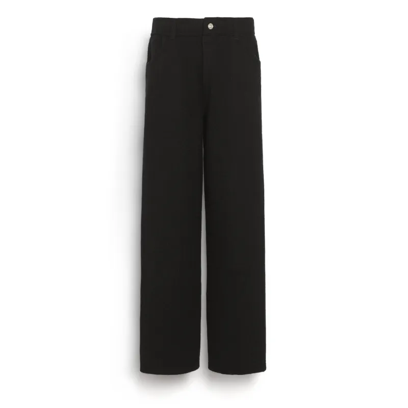 Pantalon denim classique en cachemire et coton made by Barrie
