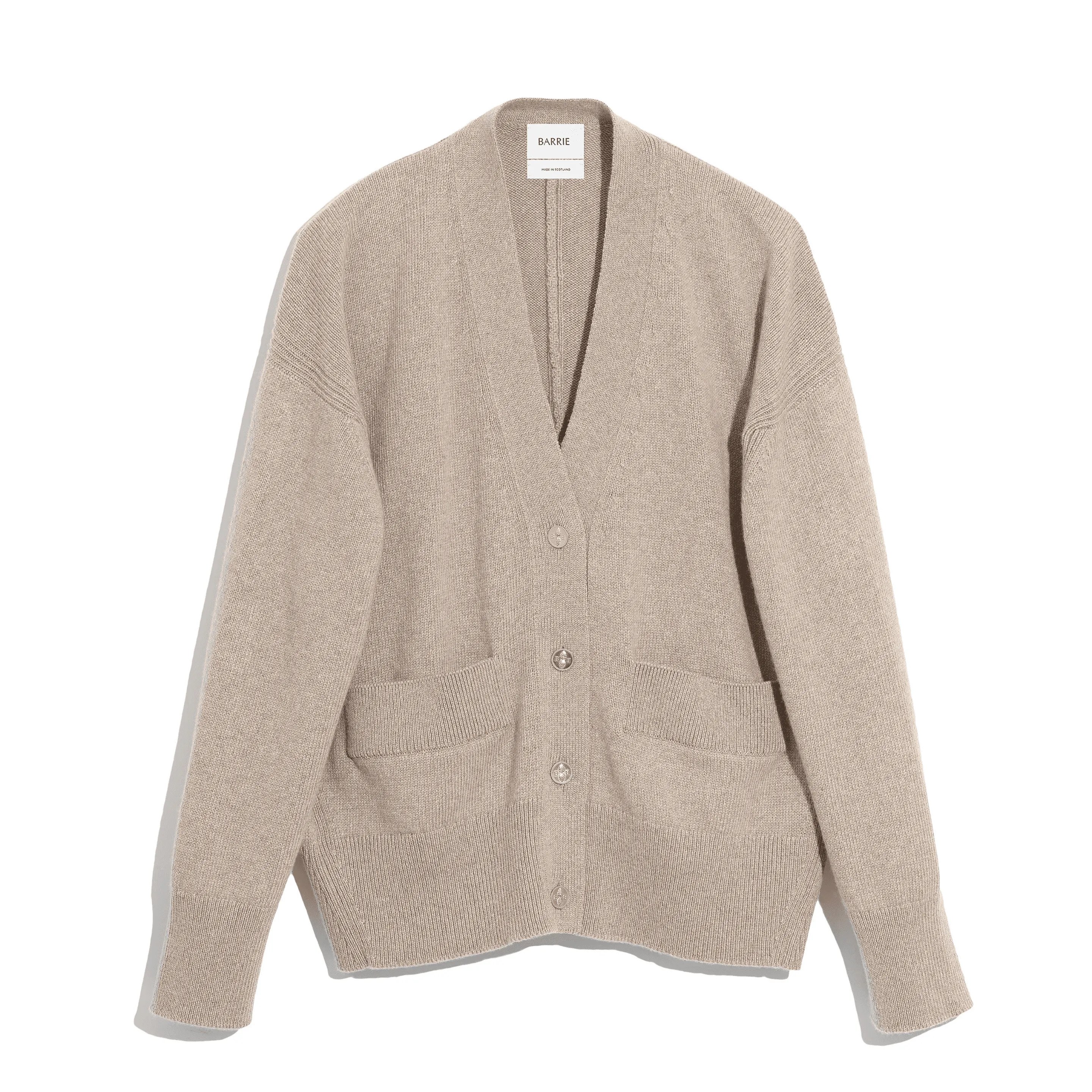 Cardigan iconique en cachemire sold by Barrie