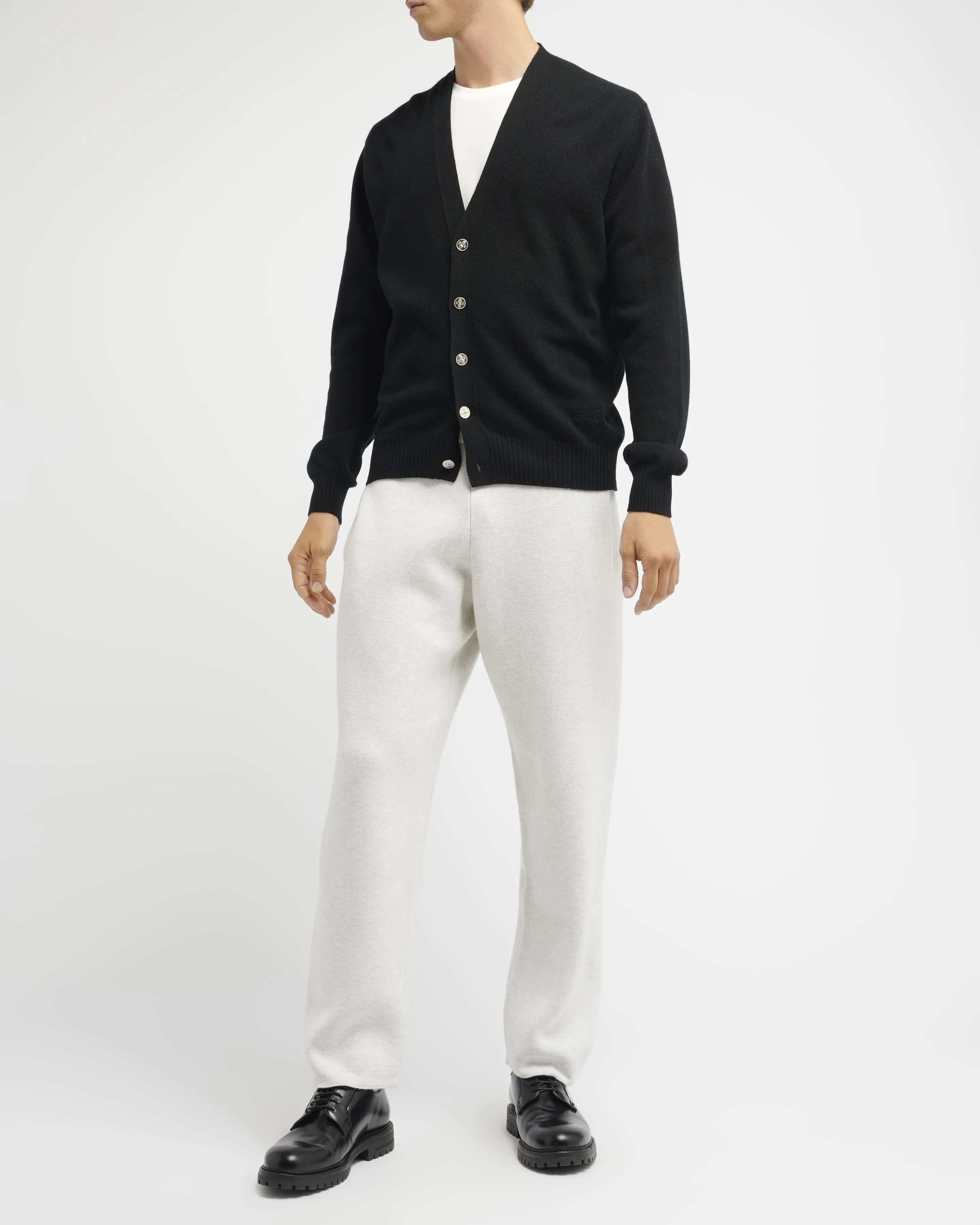 Cardigan B Label en cachemire sold by Barrie product image thumbnail 4