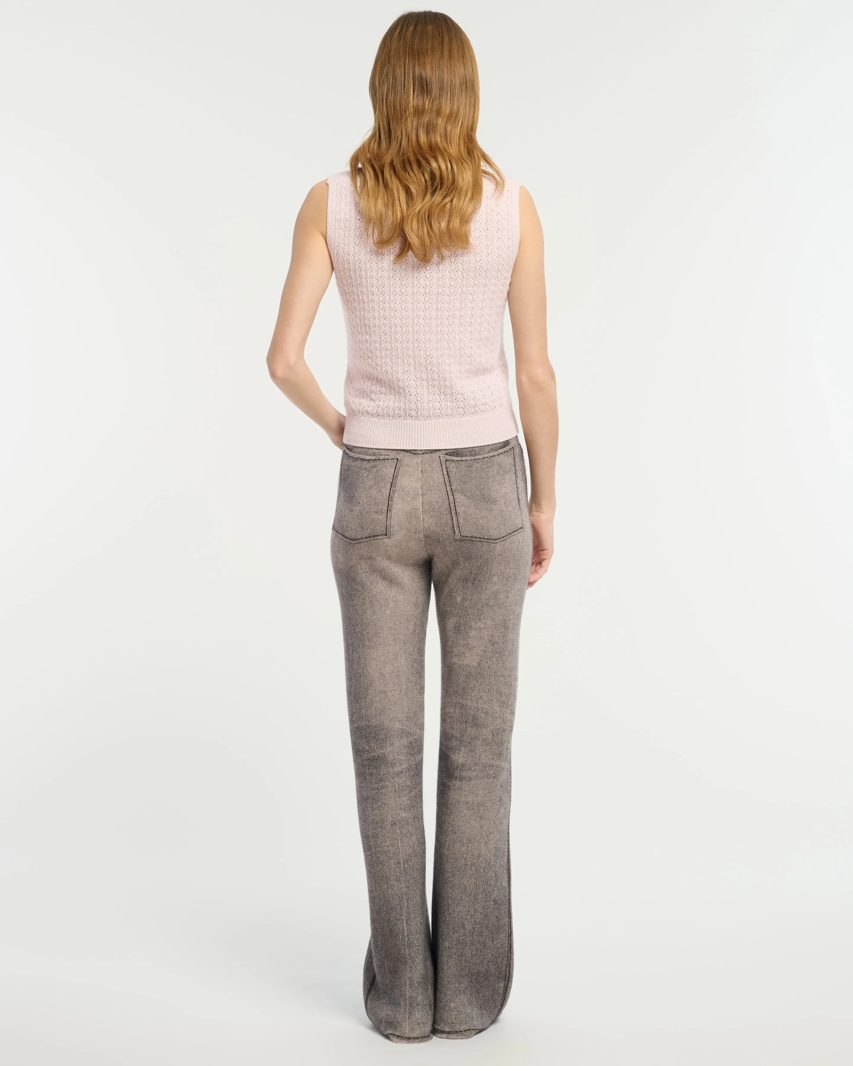 Top en dentelle cachemire sold by Barrie product image thumbnail 5