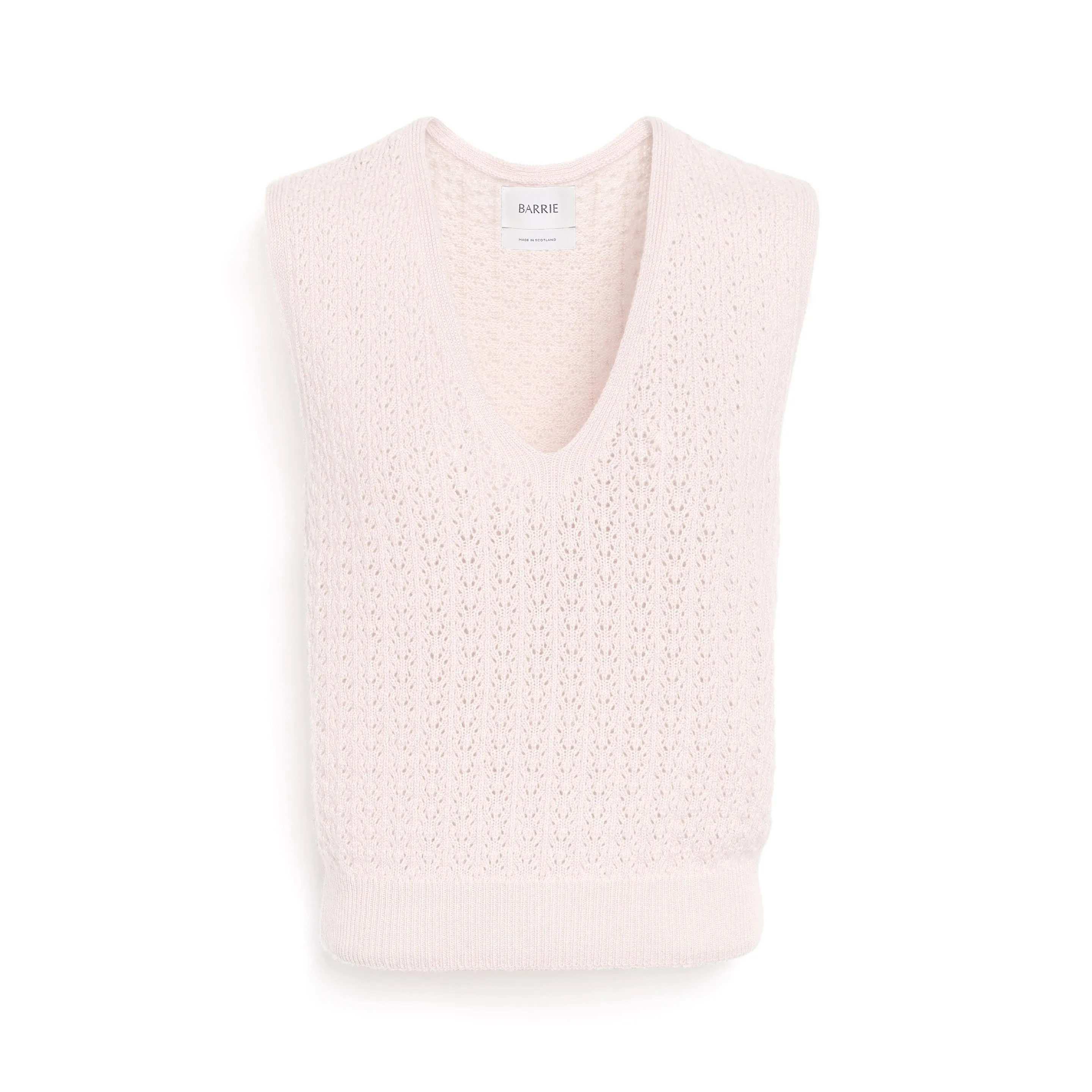 Top en dentelle cachemire sold by Barrie