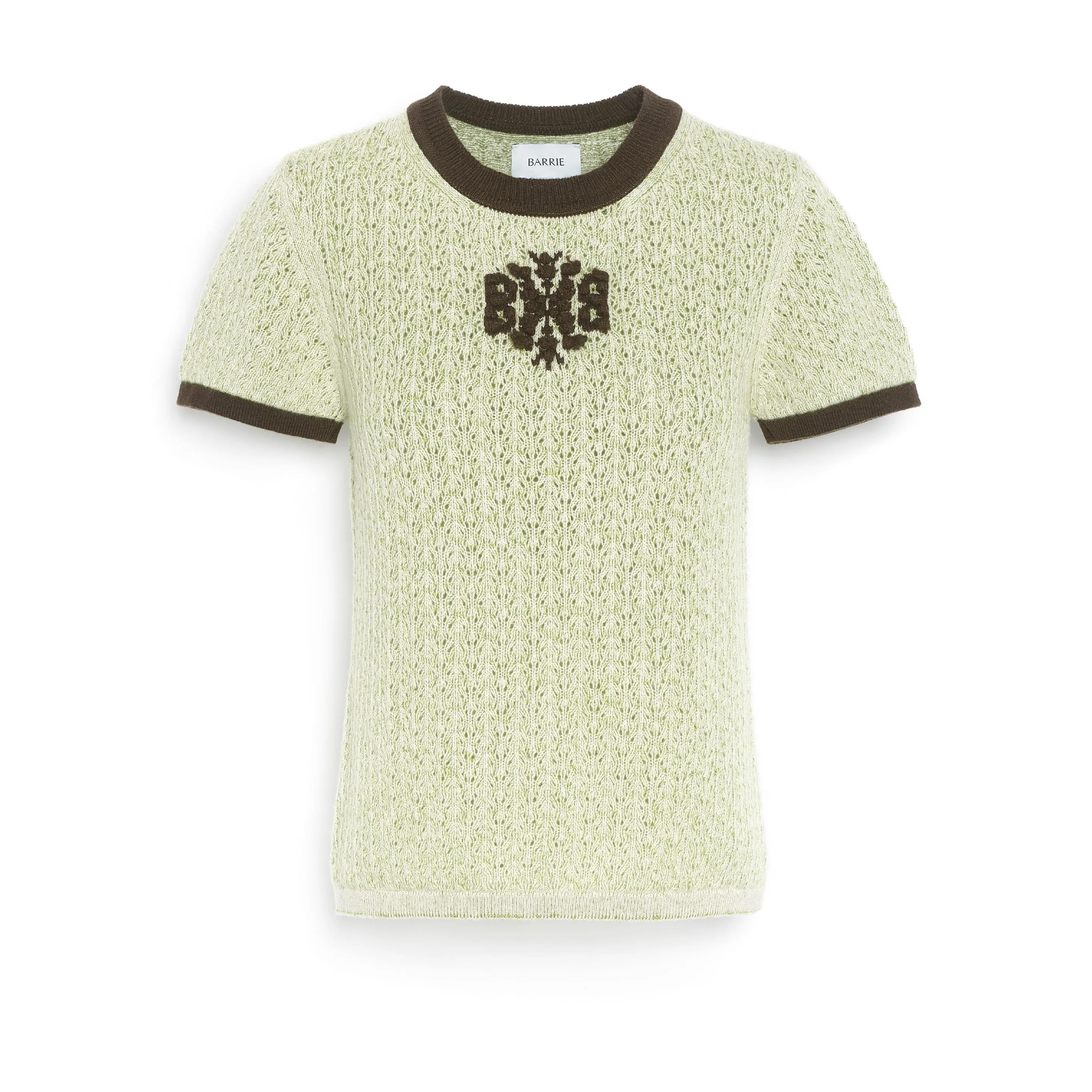 Top en dentelle cachemire logo B sold by Barrie