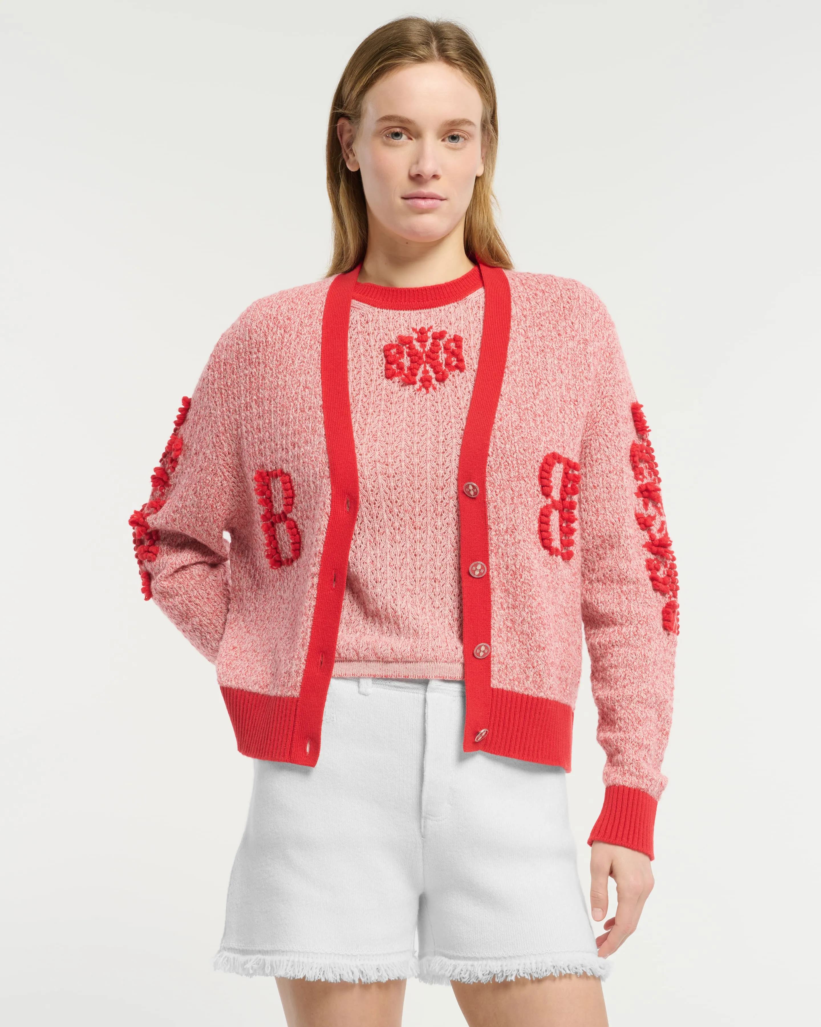 Top en dentelle cachemire logo B sold by Barrie product image thumbnail 5