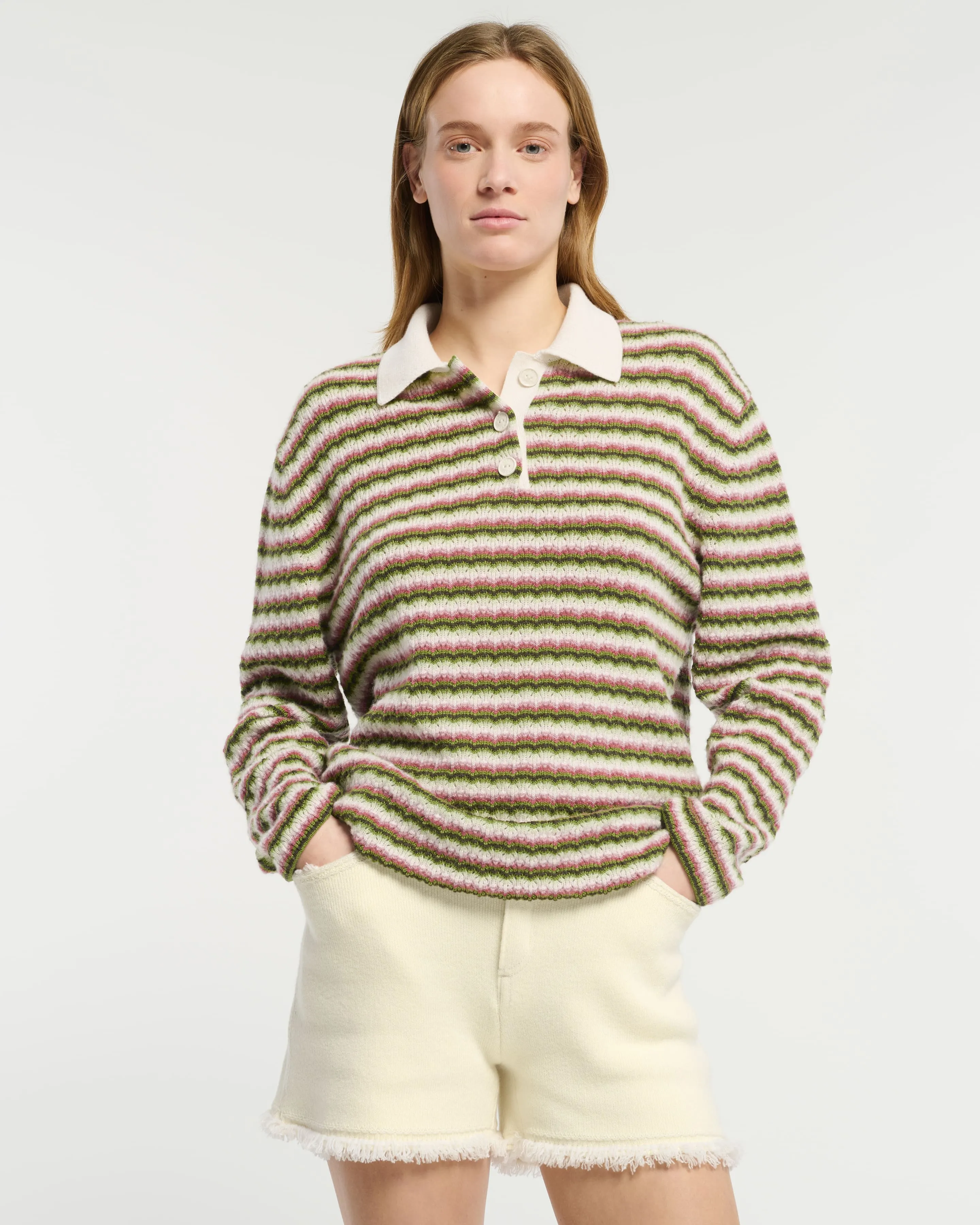 Polo en dentelle cachemire sold by Barrie product image thumbnail 3