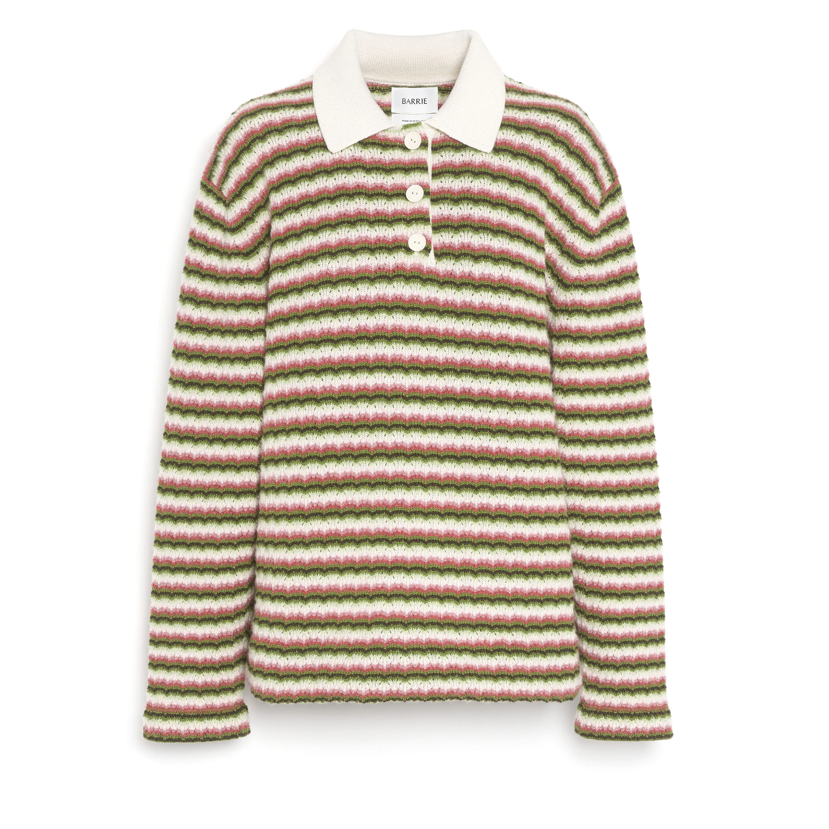 Polo en dentelle cachemire sold by Barrie