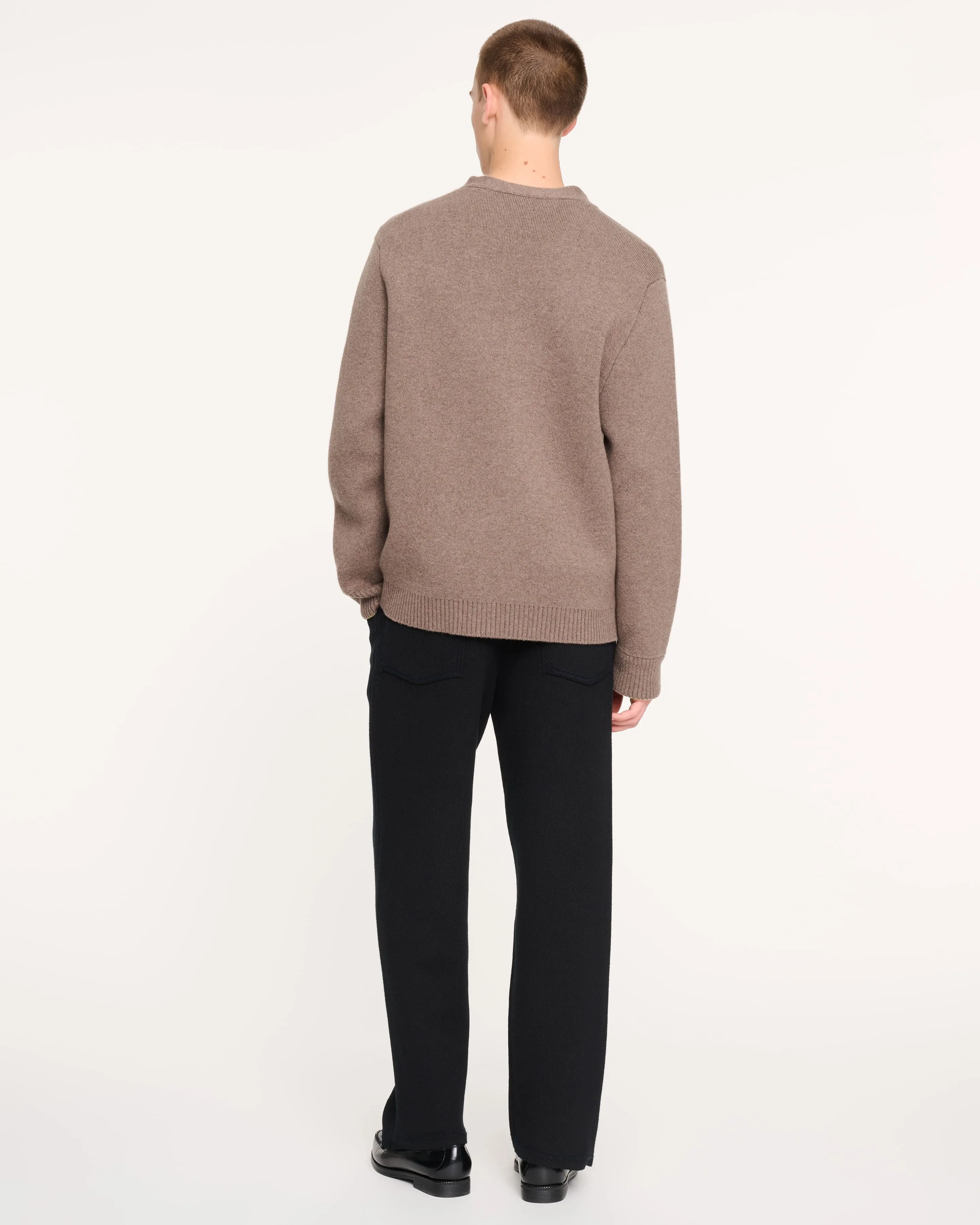 Cardigan en cachemire double face sold by Barrie product image thumbnail 5