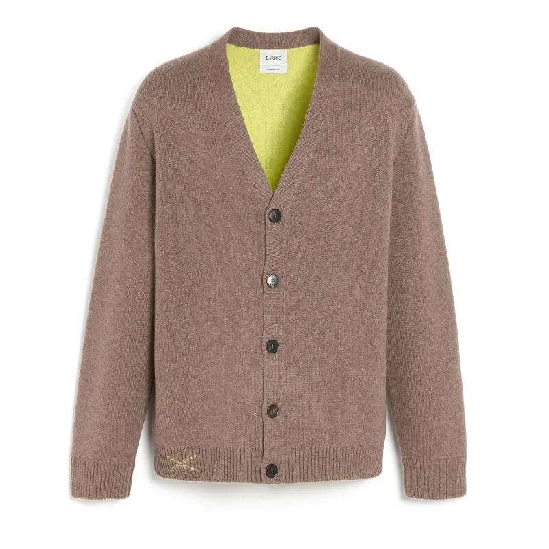 Cardigan en cachemire double face made by Barrie