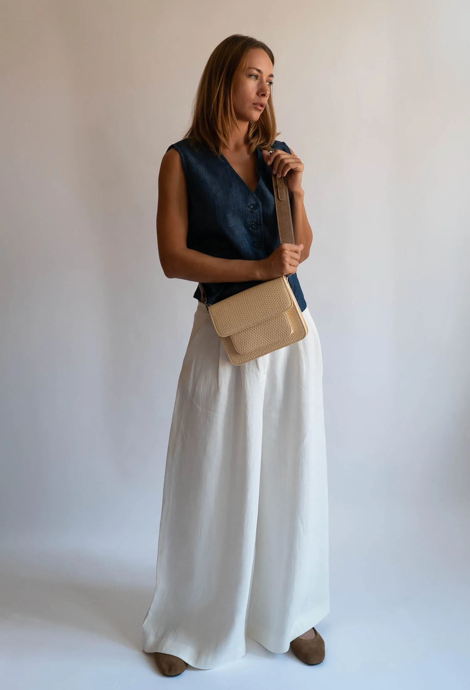 CAYMAN POCKET RAFFIA STRUCTURE - Raffia Sand sold by HVISK product image thumbnail 4