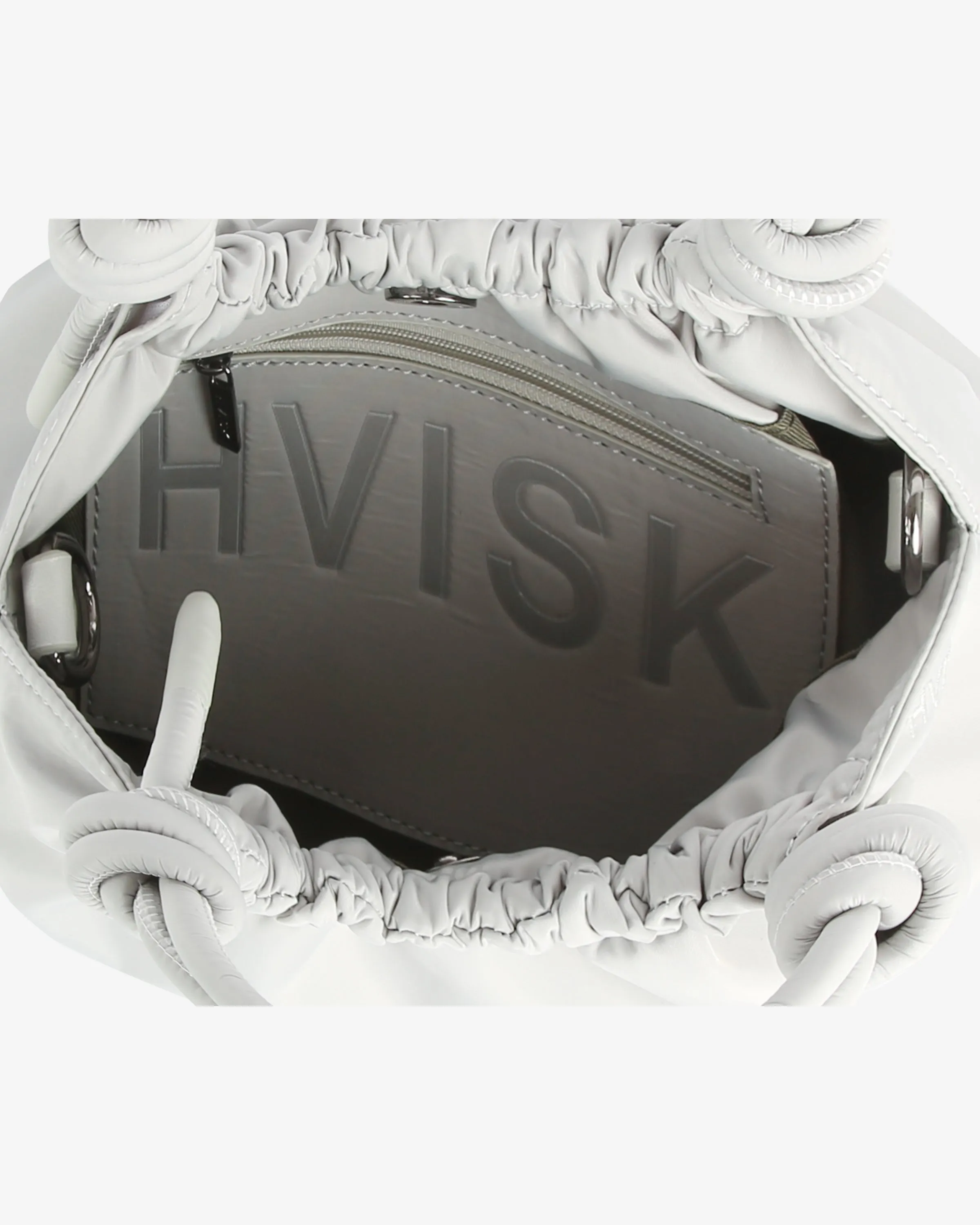 JOLLY MATTE TWILL - Grey Aura sold by HVISK product image thumbnail 5