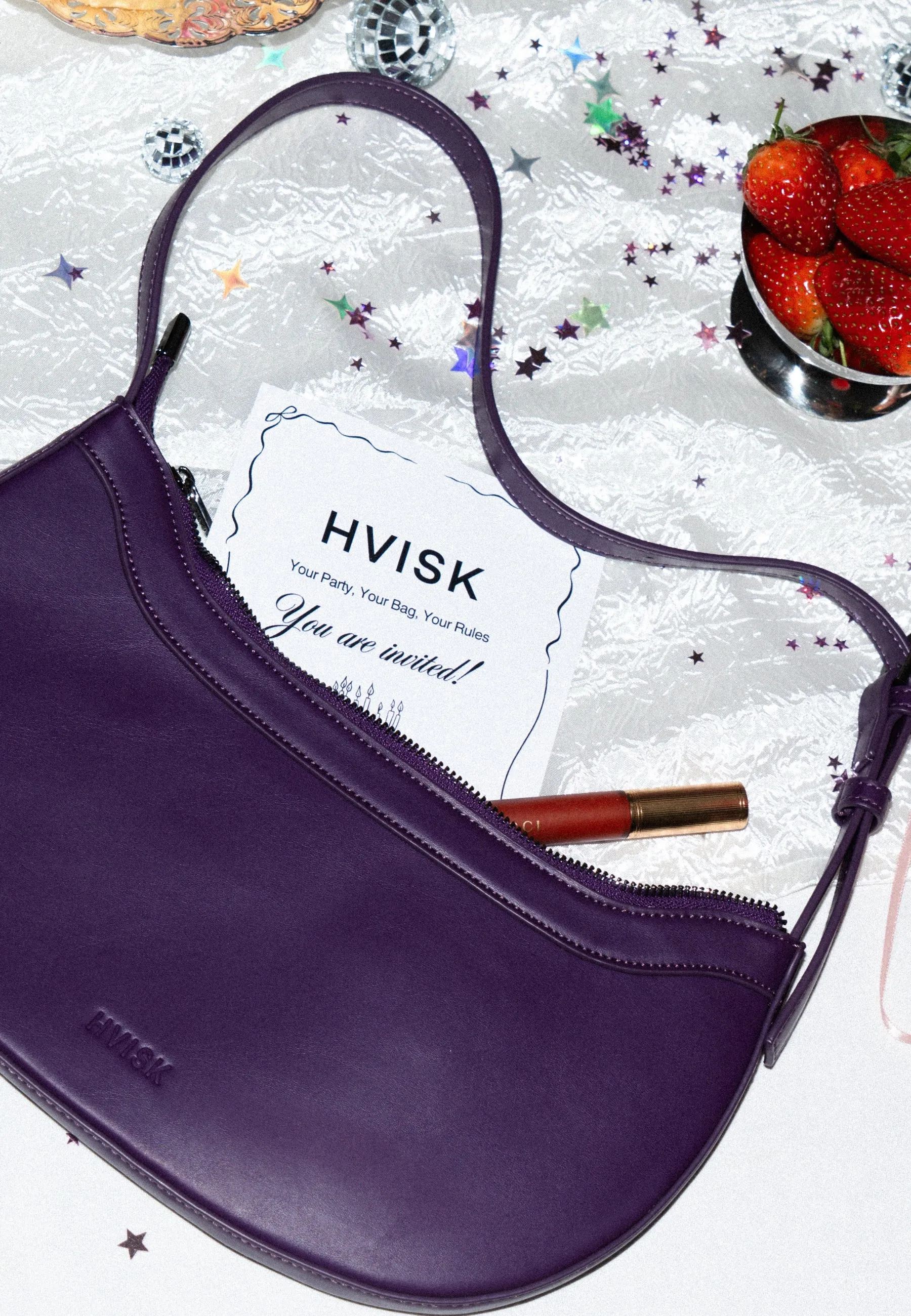 GLORIA SOFT STRUCTURE - Eclectic Purple sold by HVISK
