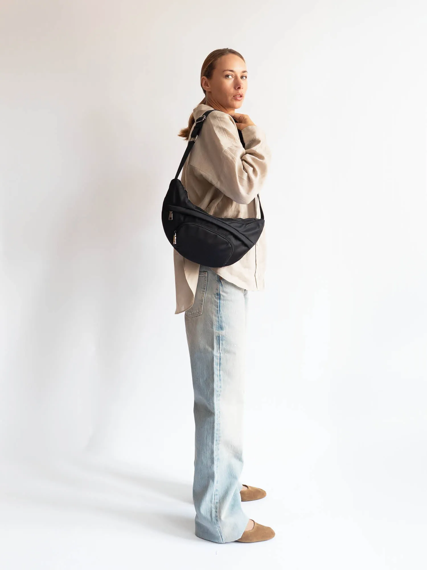 JADE MATTE TWILL - Black sold by HVISK product image thumbnail 3