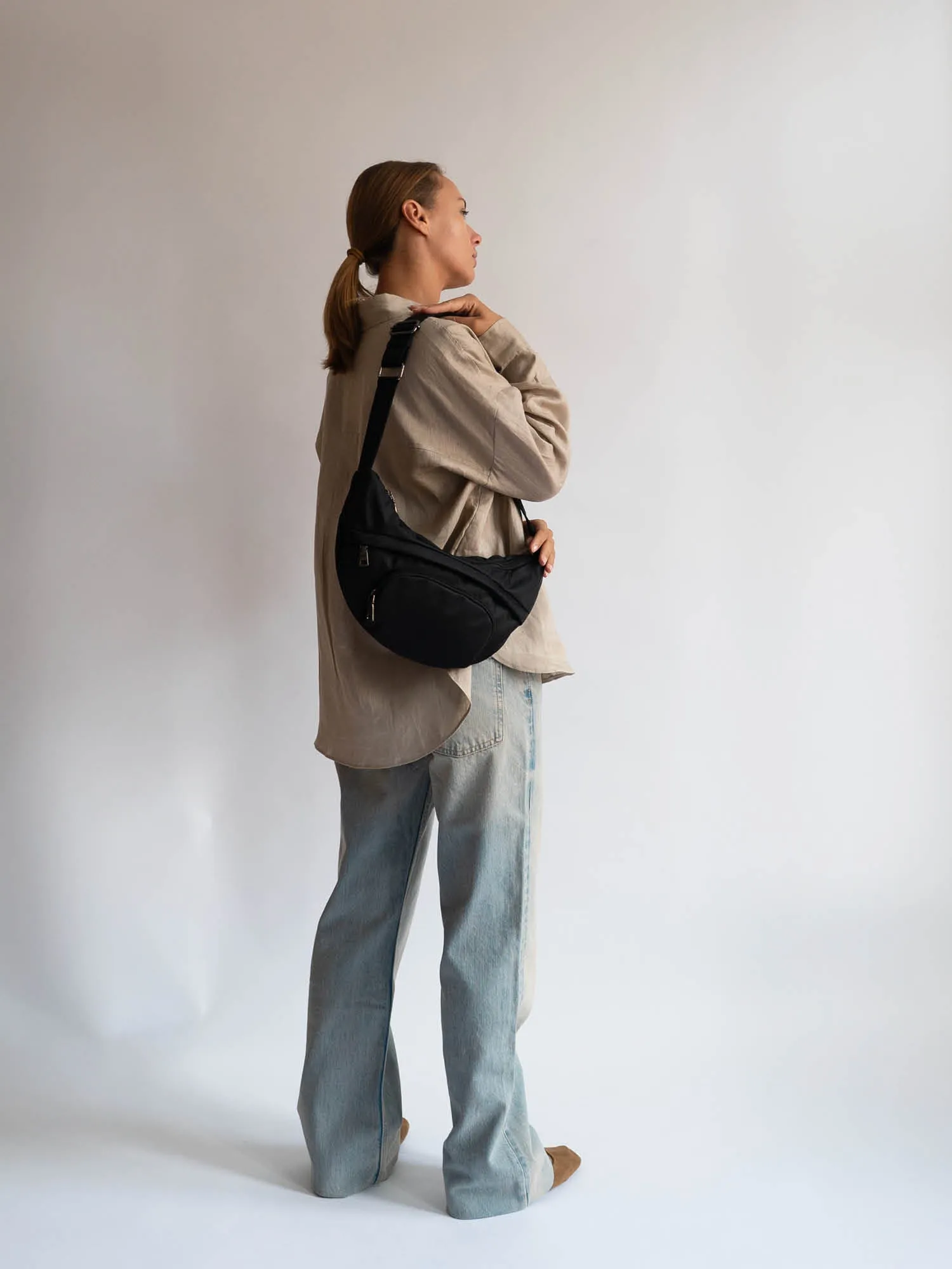 JADE MATTE TWILL - Black sold by HVISK product image thumbnail 2