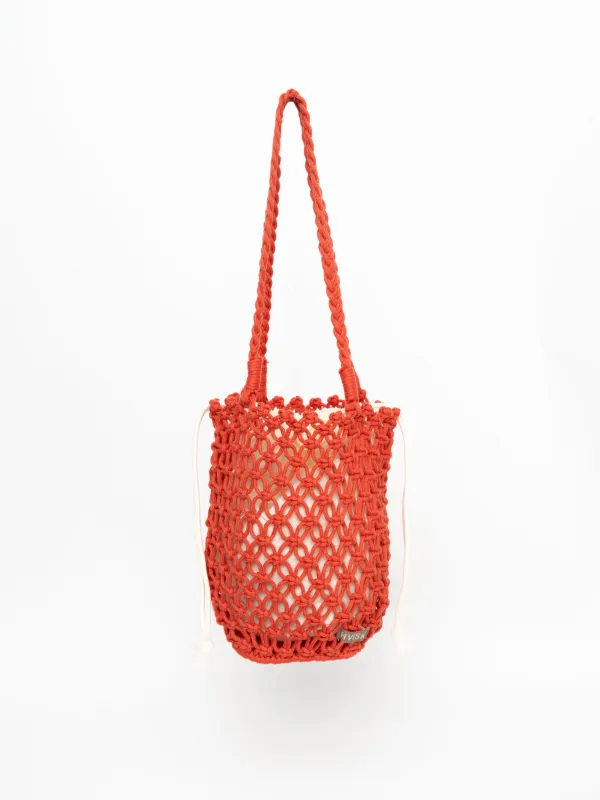 LOLLY TOTE - Red Coral made by HVISK