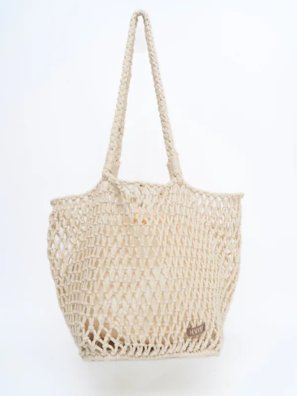 EDEN TOTE - White Sand made by HVISK