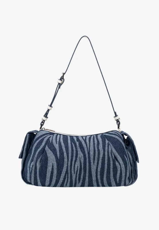 ELBIE DENIM - Navy Zebra sold by HVISK