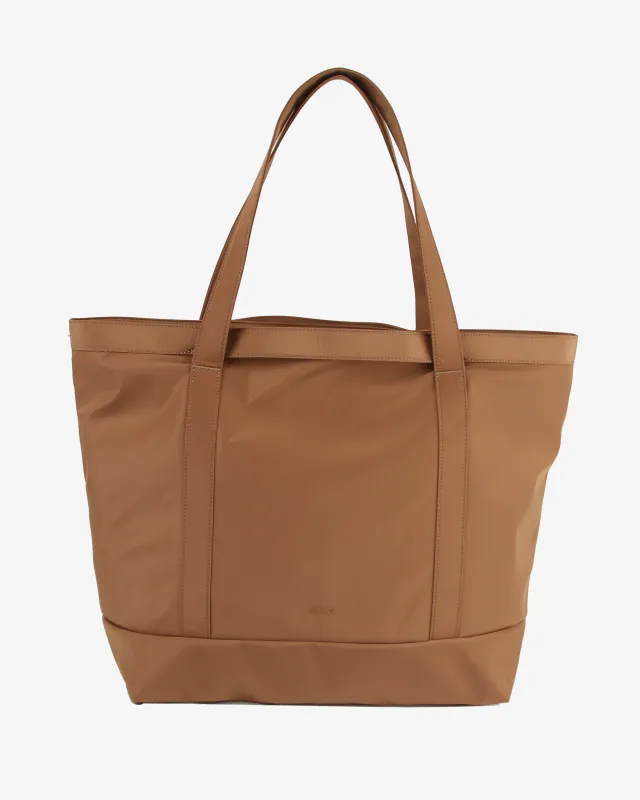 TOTE MATTE TWILL - Light Brown made by HVISK