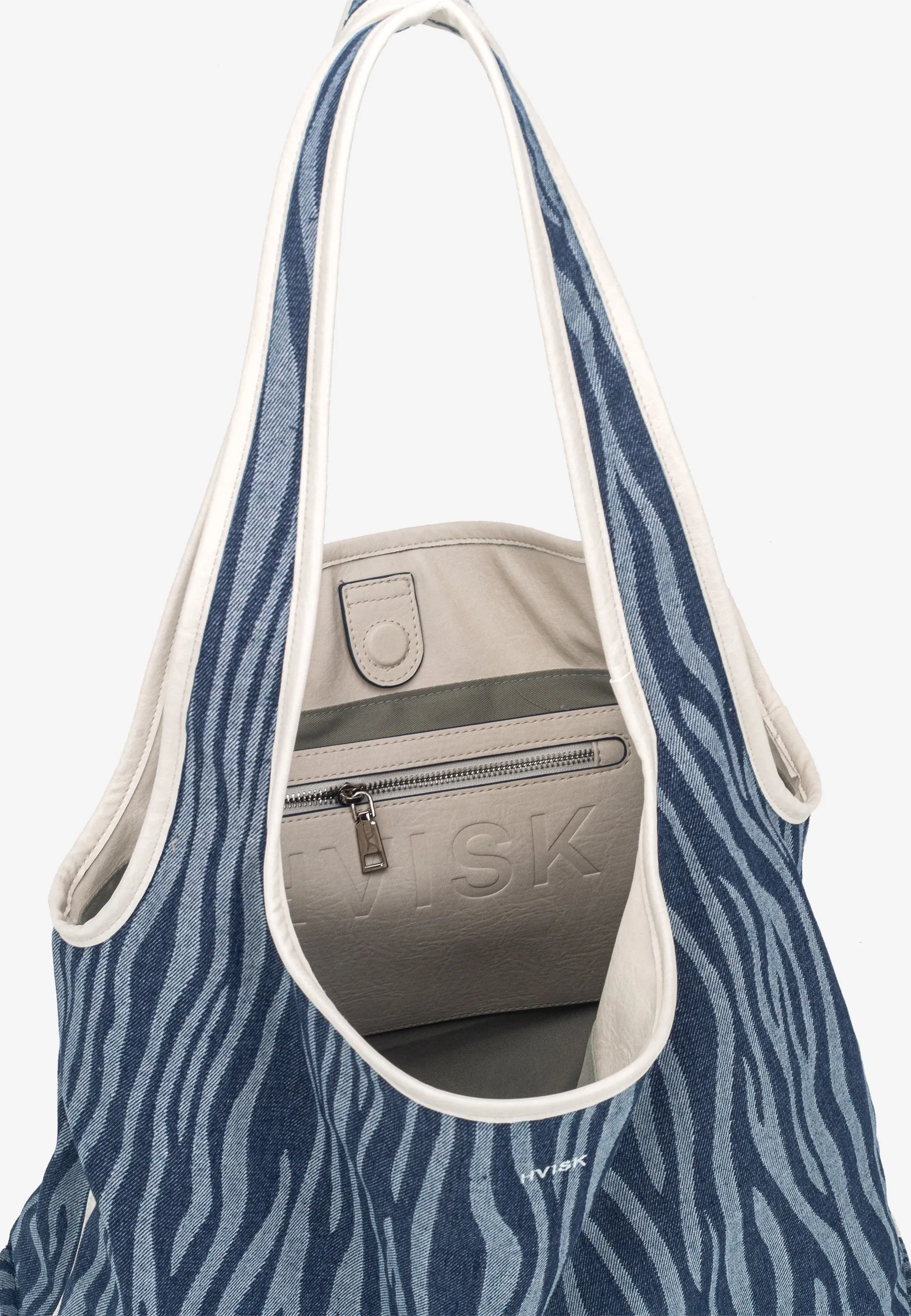 CARRY DENIM - Navy Zebra sold by HVISK product image thumbnail 3