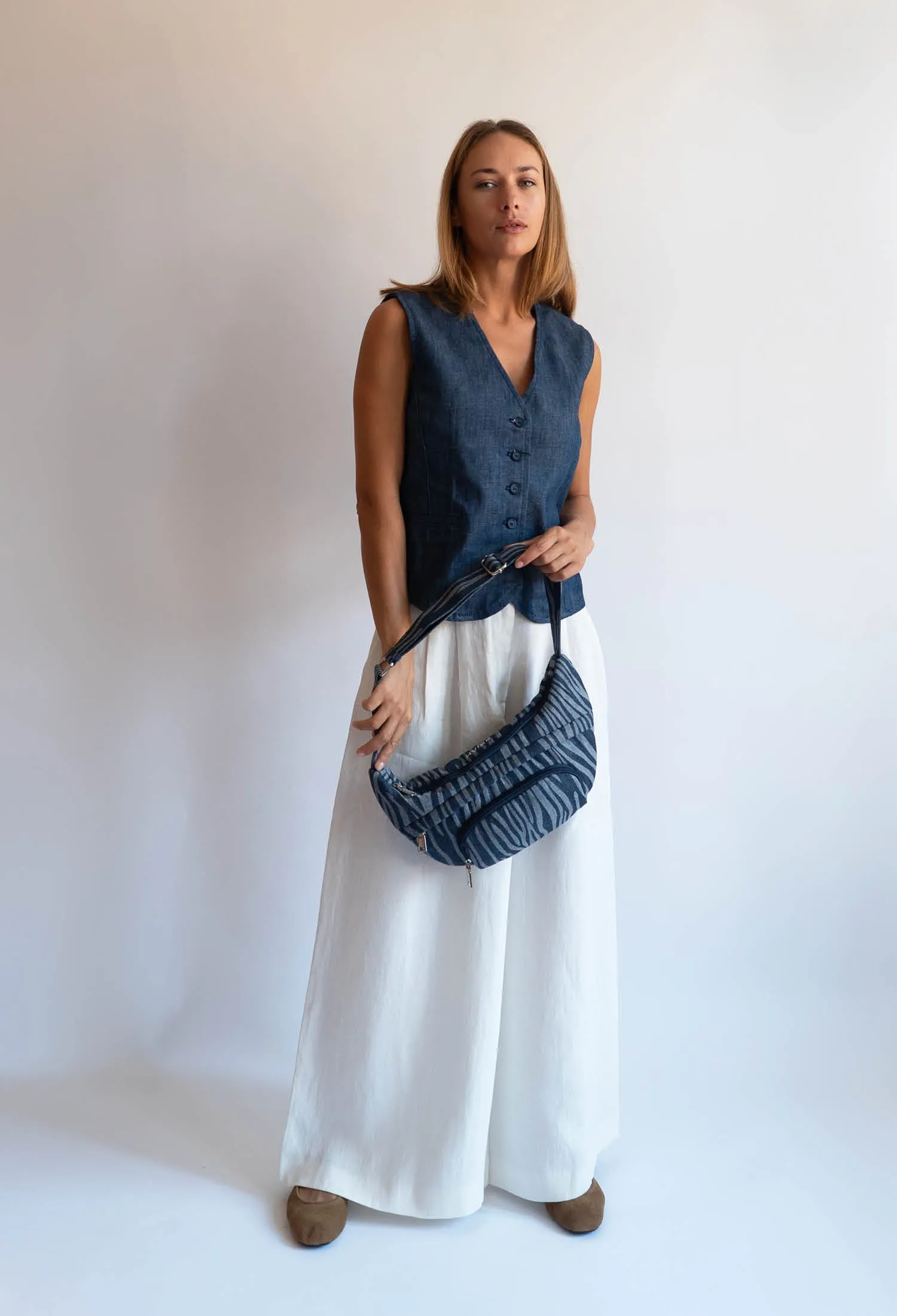 JADE DENIM - Navy Zebra sold by HVISK product image thumbnail 4