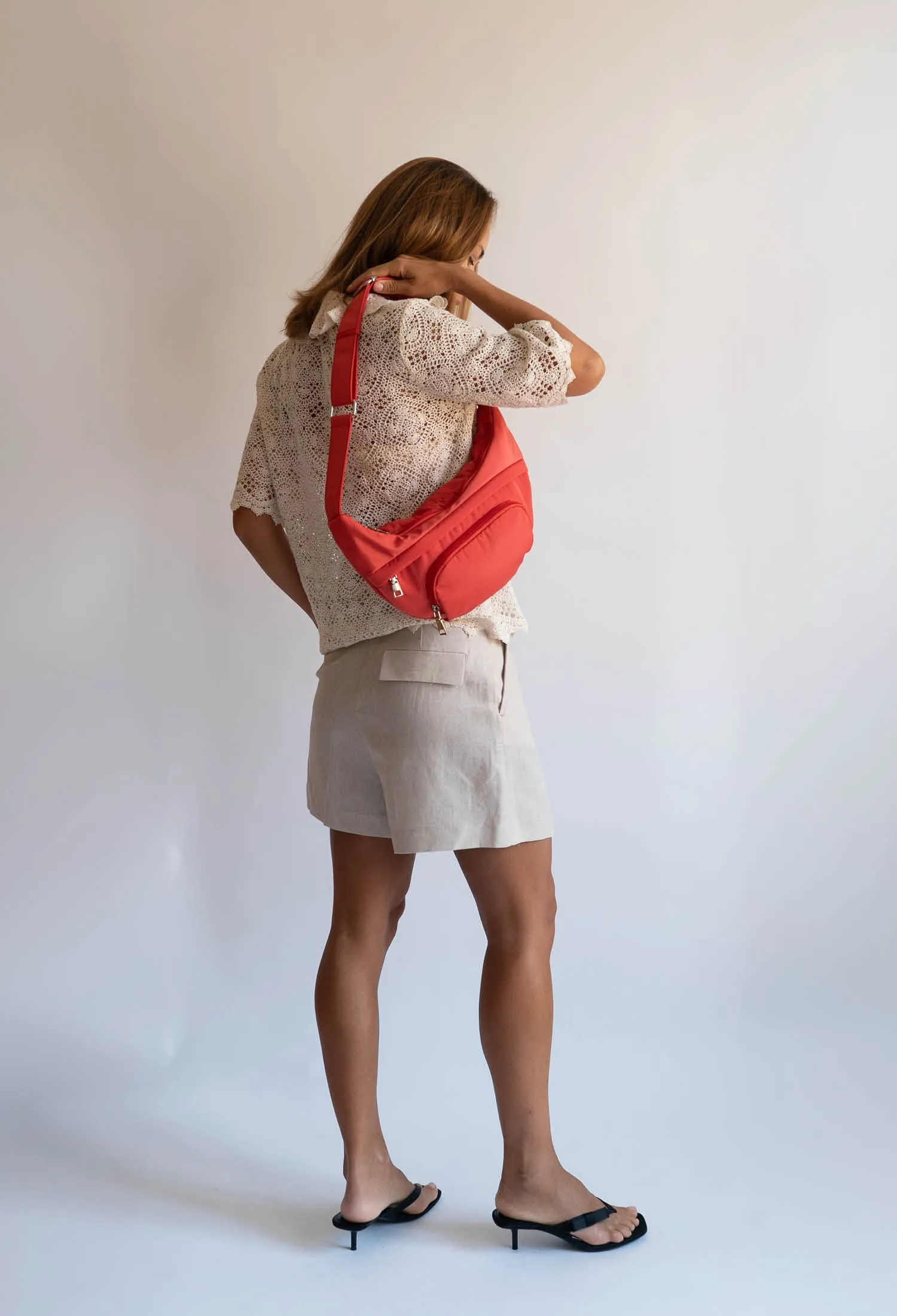 JADE MATTE TWILL - Red Coral sold by HVISK product image thumbnail 5