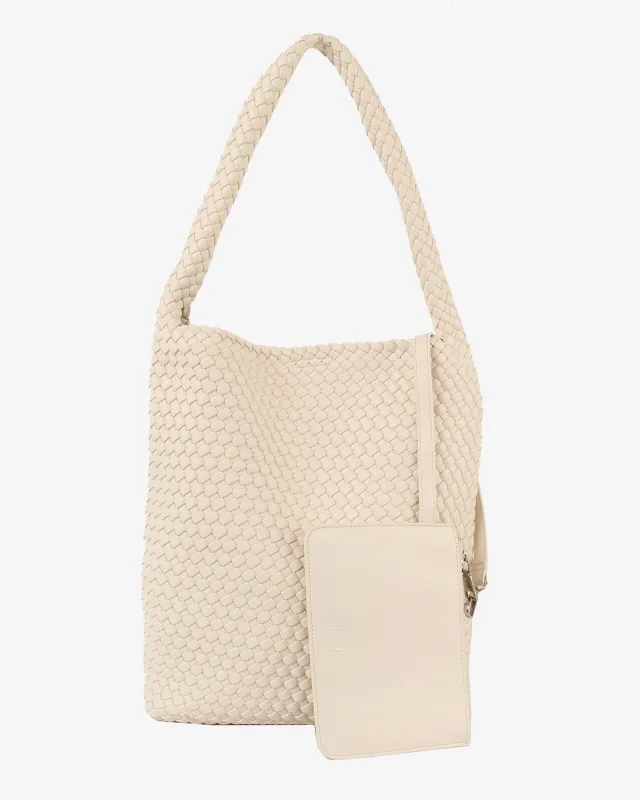HOBO BRAIDED SOFT STRUCTURE - White Sand made by HVISK
