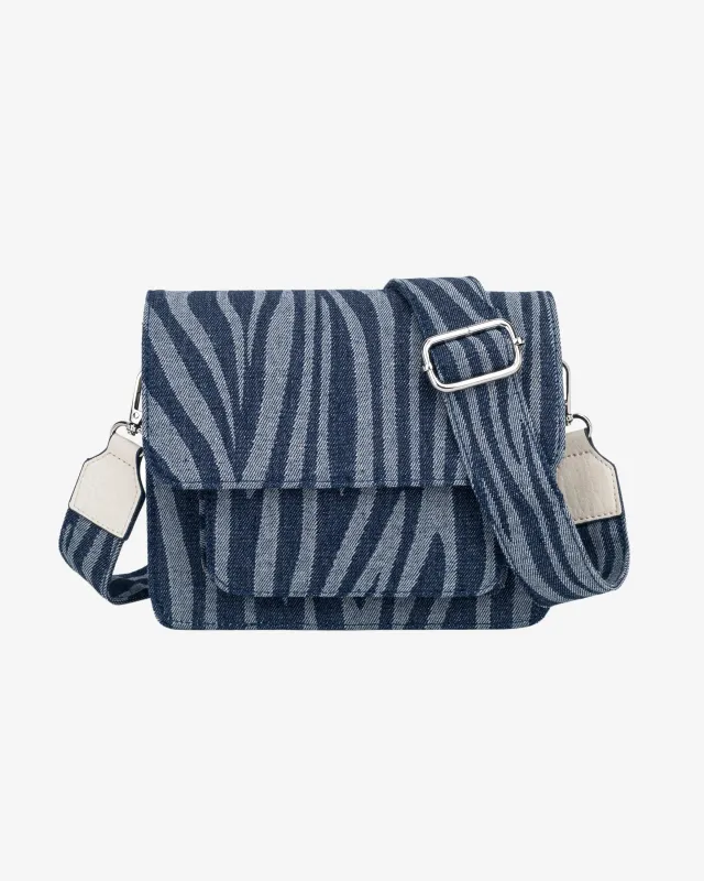 CAYMAN POCKET DENIM - Navy Zebra made by HVISK