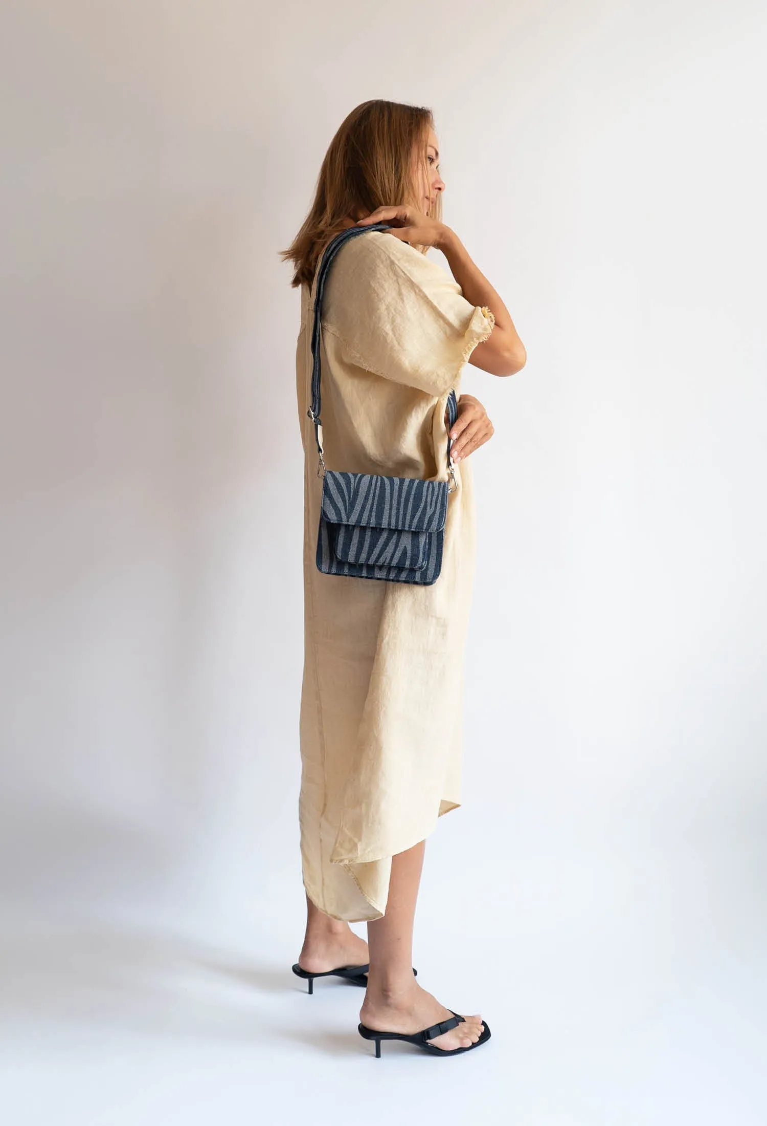 CAYMAN POCKET DENIM - Navy Zebra sold by HVISK product image thumbnail 4