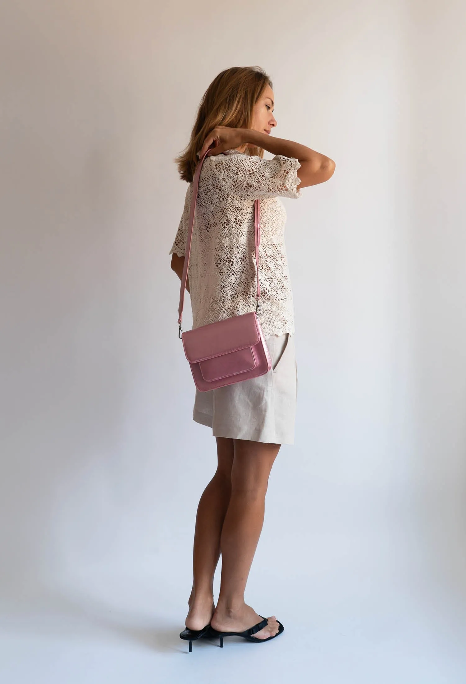 CAYMAN POCKET SHINY STRUCTURE - Rouge Pink sold by HVISK product image thumbnail 5