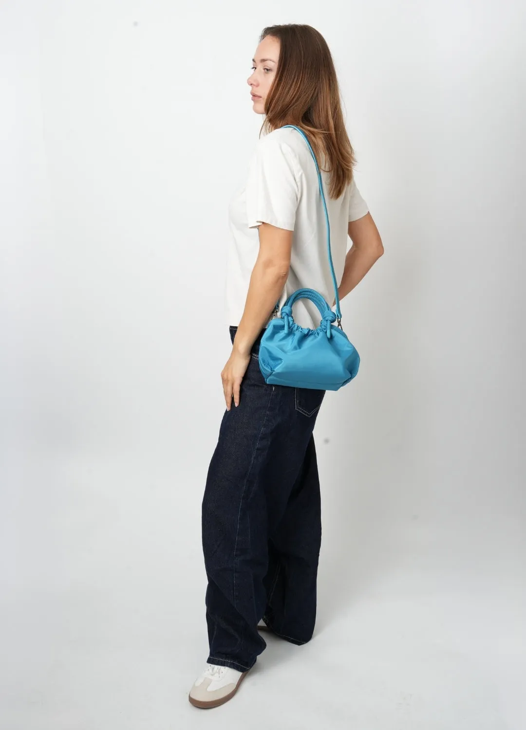 JOLLY MATTE TWILL - Teal Blue sold by HVISK product image thumbnail 4