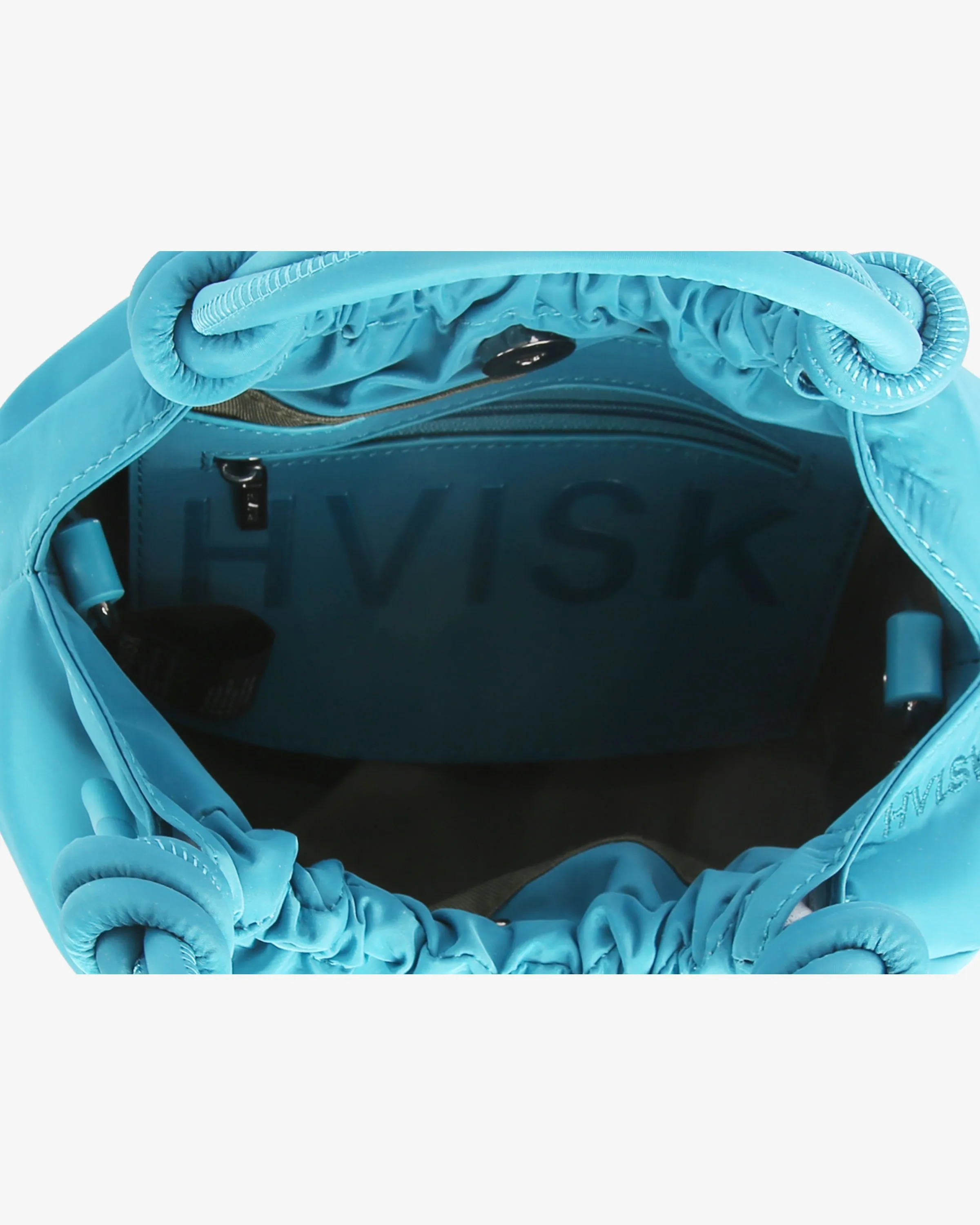 JOLLY MATTE TWILL - Teal Blue sold by HVISK product image thumbnail 5