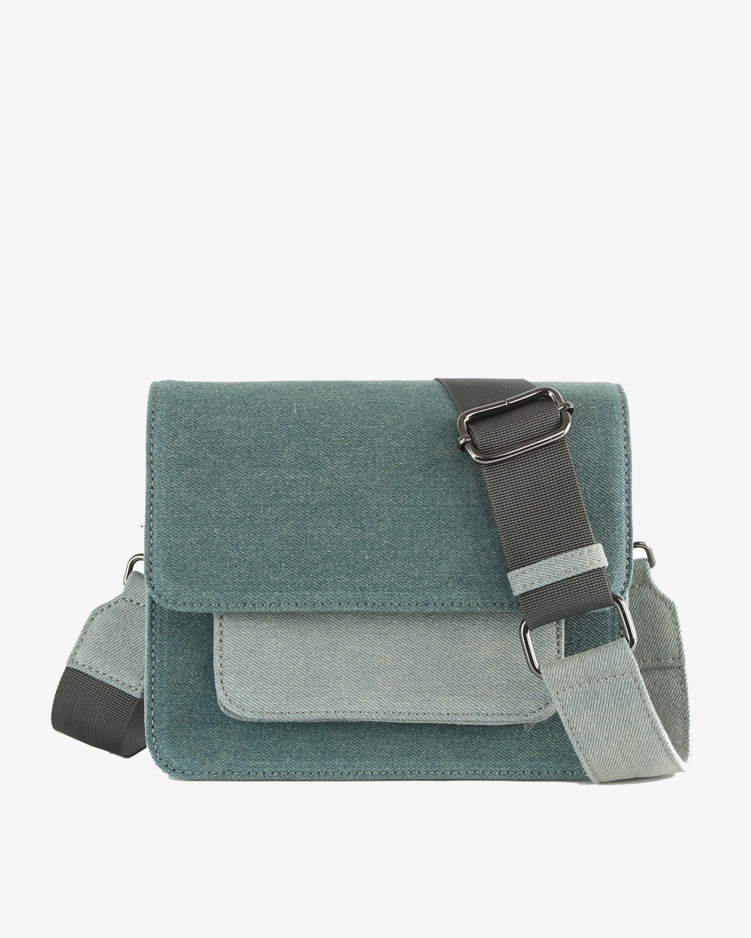 CAYMAN POCKET DENIM - Teal Tones sold by HVISK