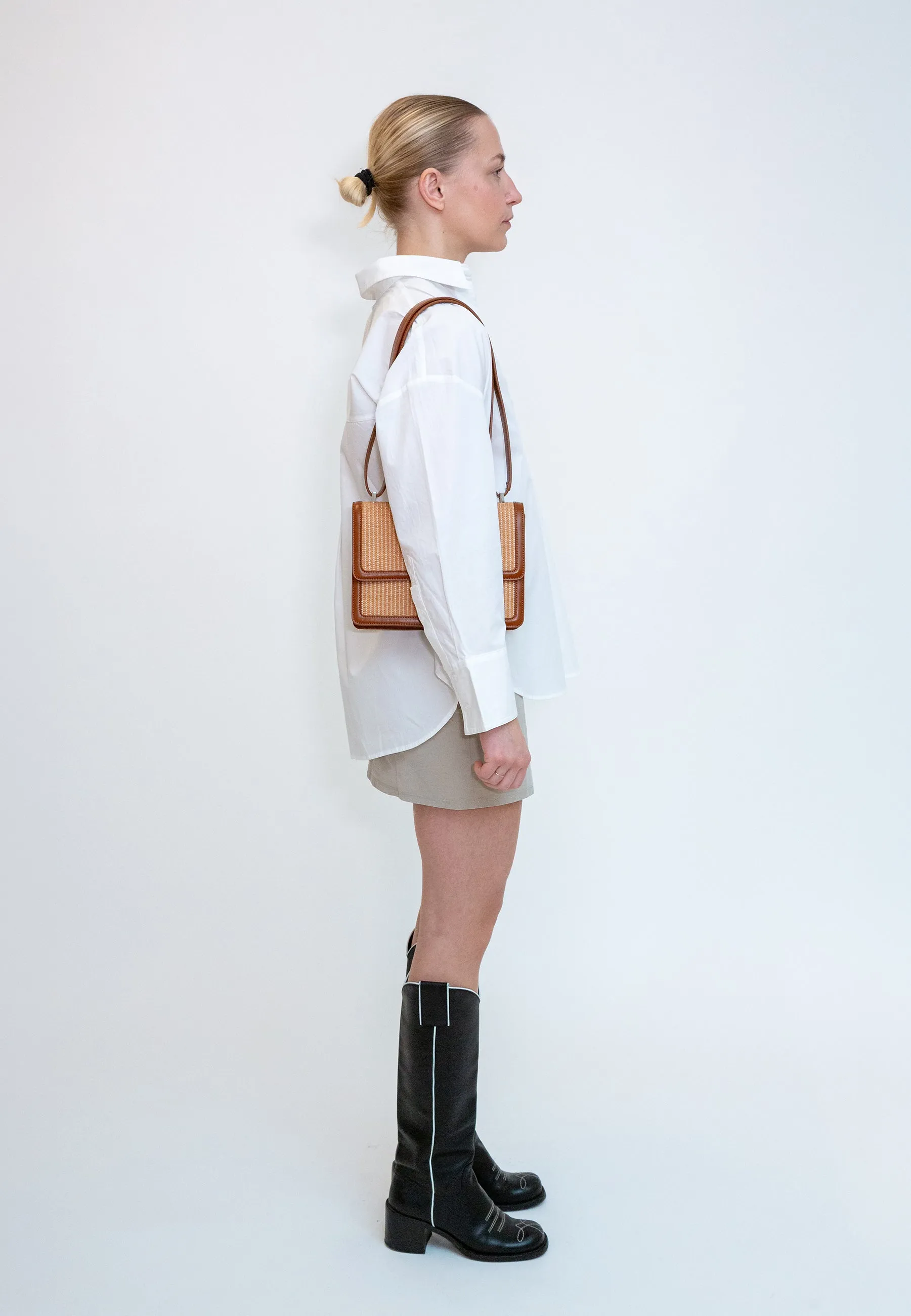 CALLIE RAFFIA STRUCTURE - Desert sold by HVISK product image thumbnail 5