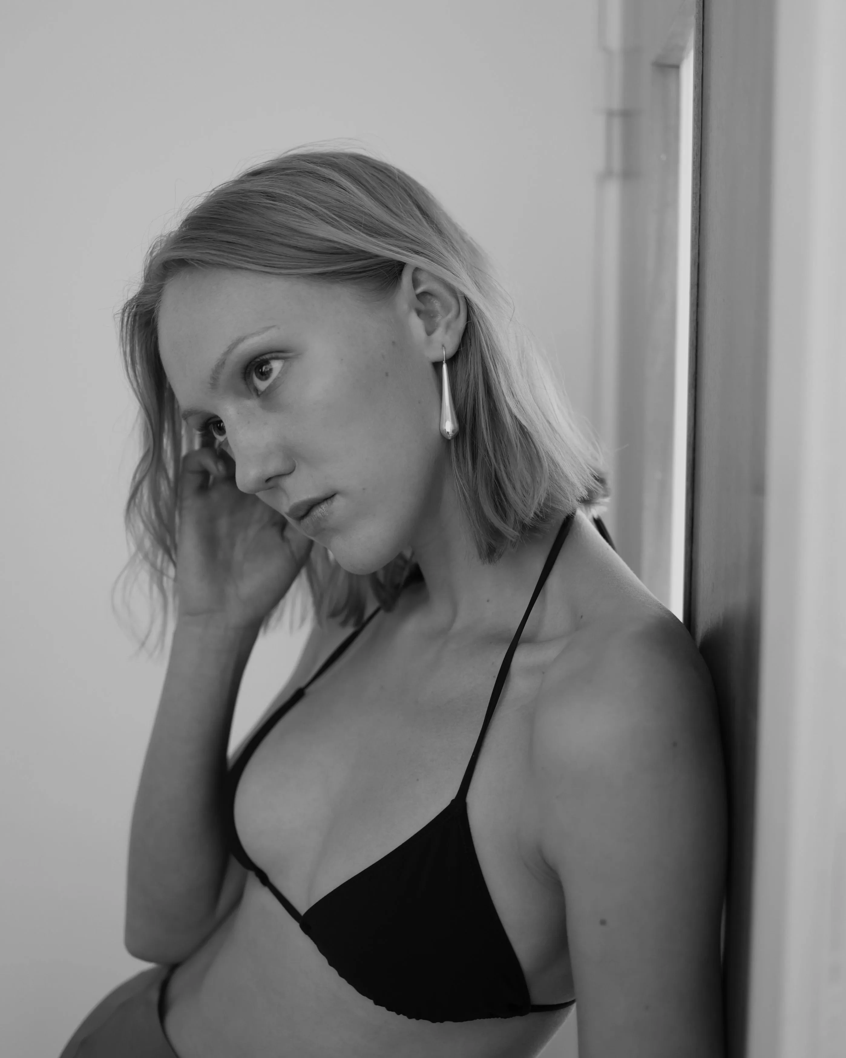 Large Swaying Drop Earrings sold by Annika Inez product image thumbnail 2