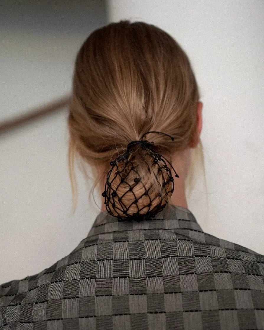 Beaded Chignon Net sold by Annika Inez product image thumbnail 5