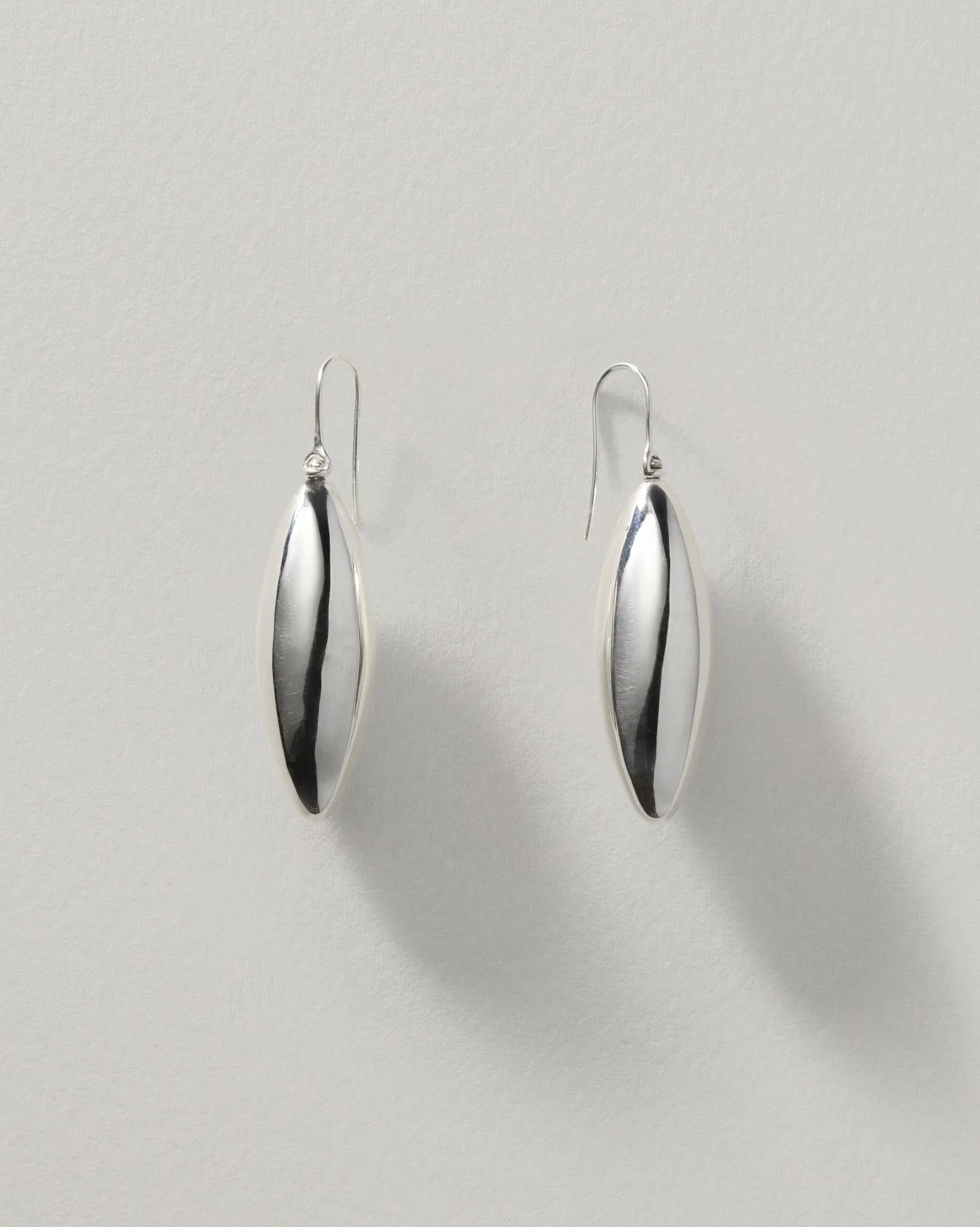 Large Elongated Ellipse Earrings sold by Annika Inez product image thumbnail 2