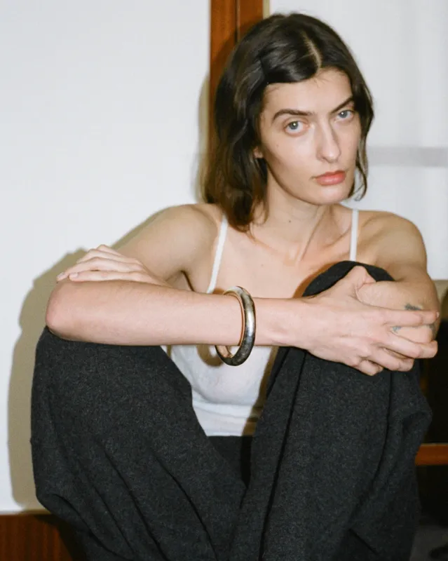 Wide Tube Bangle sold by Annika Inez